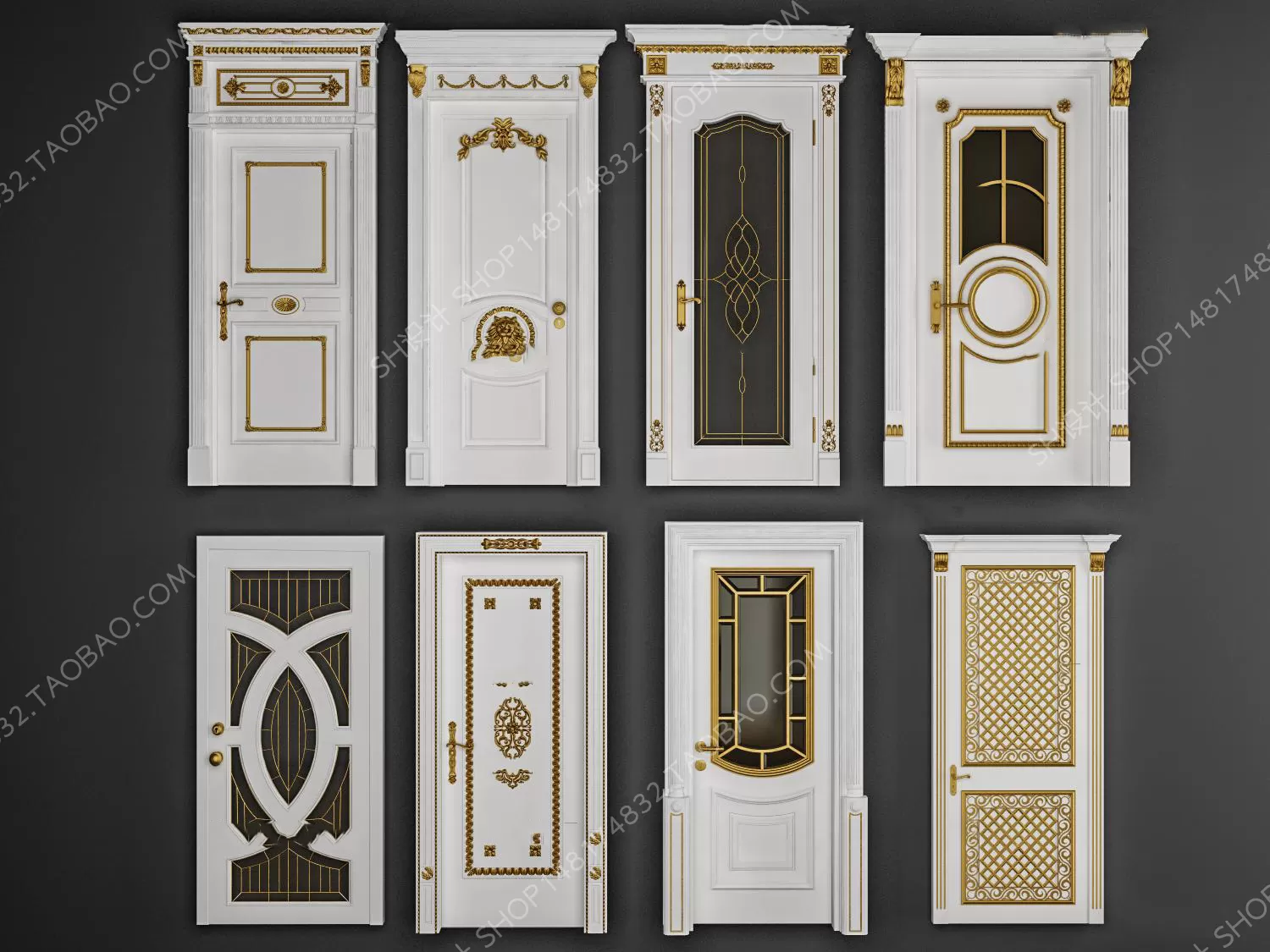 Door – 3D Models – 3DS Max – 0186 Door – 3D Models – 3DS Max – 0186