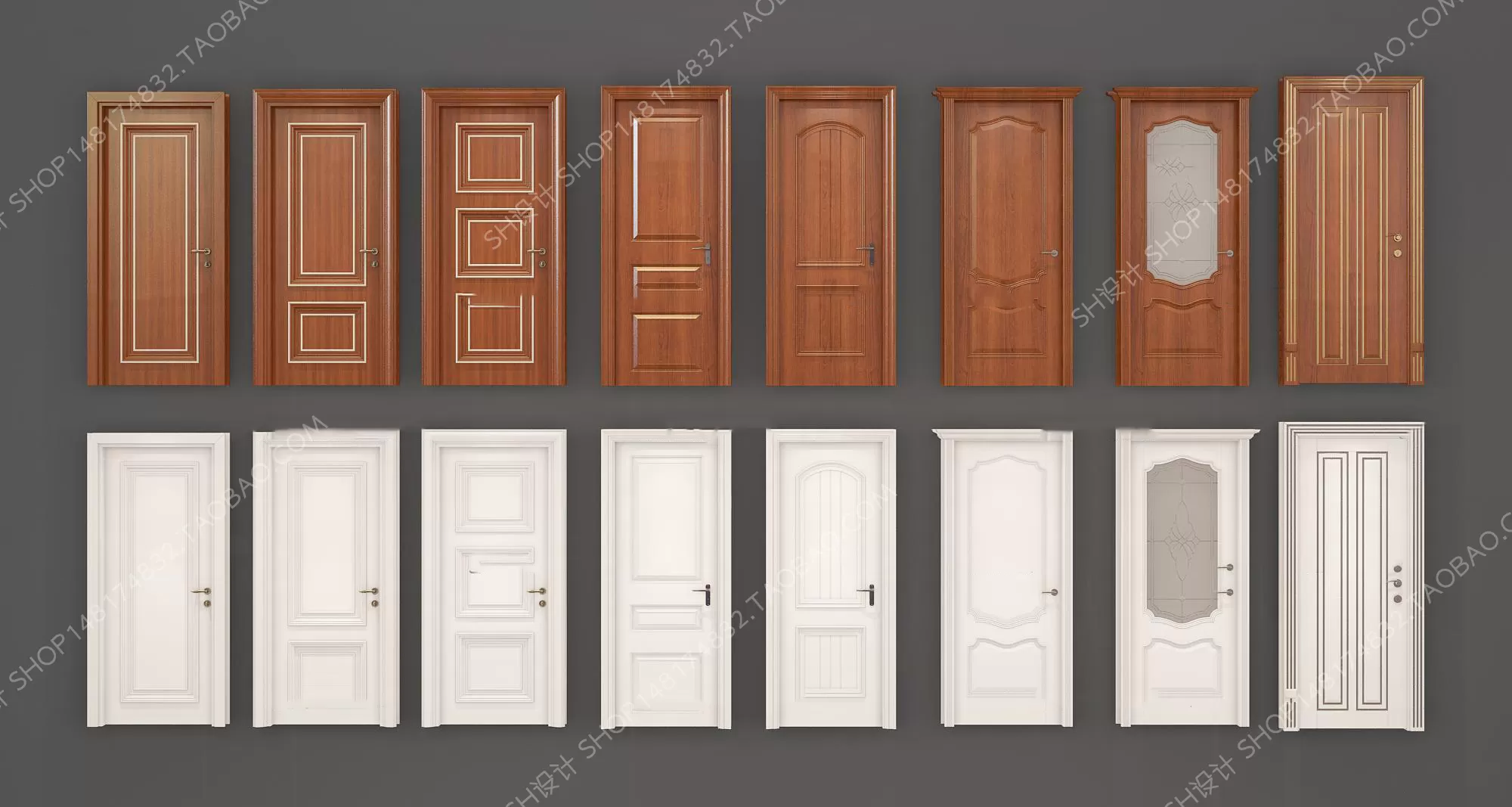 Door – 3D Models – 3DS Max – 0187 Door – 3D Models – 3DS Max – 0187