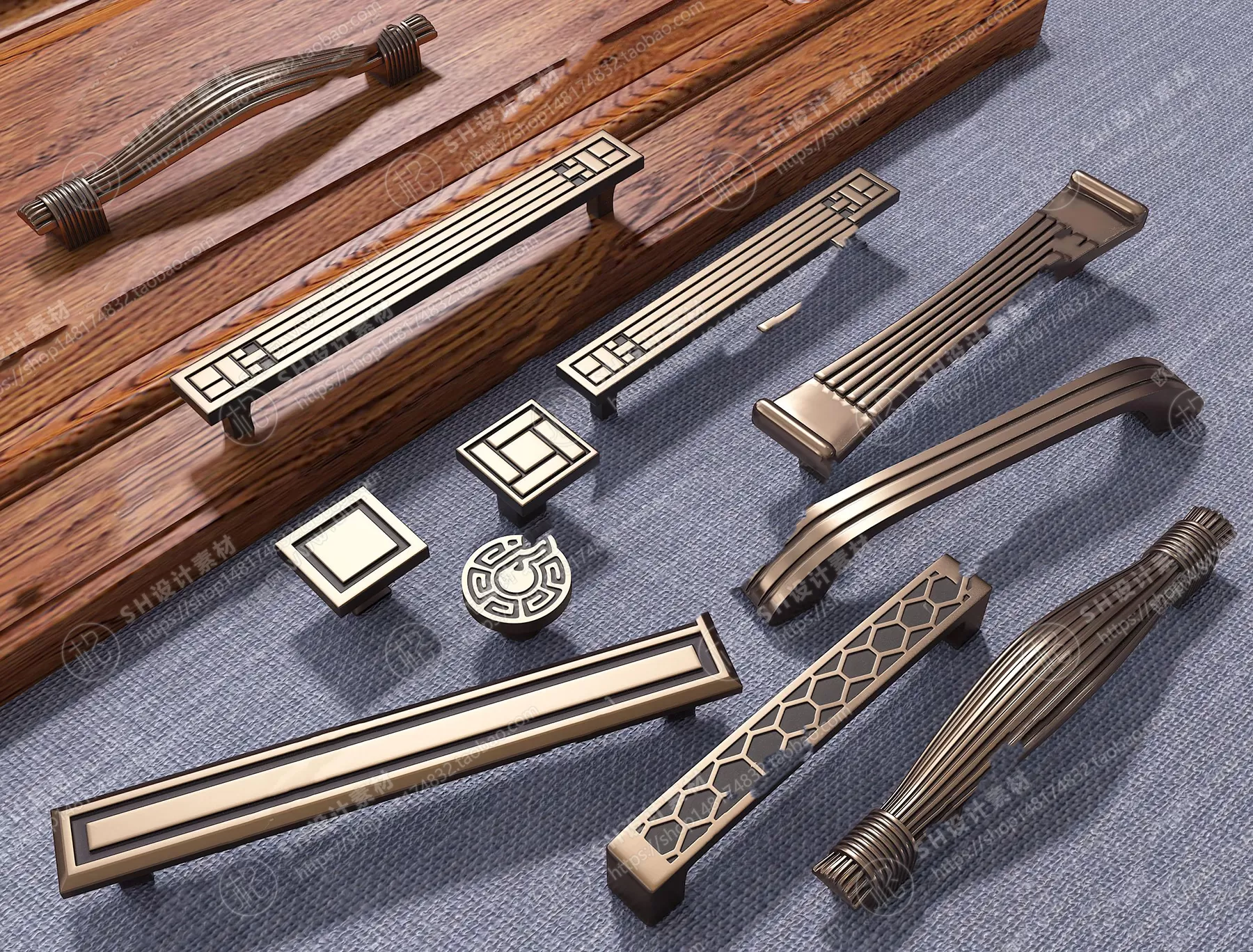 Door Handle – 3D Models – 0280