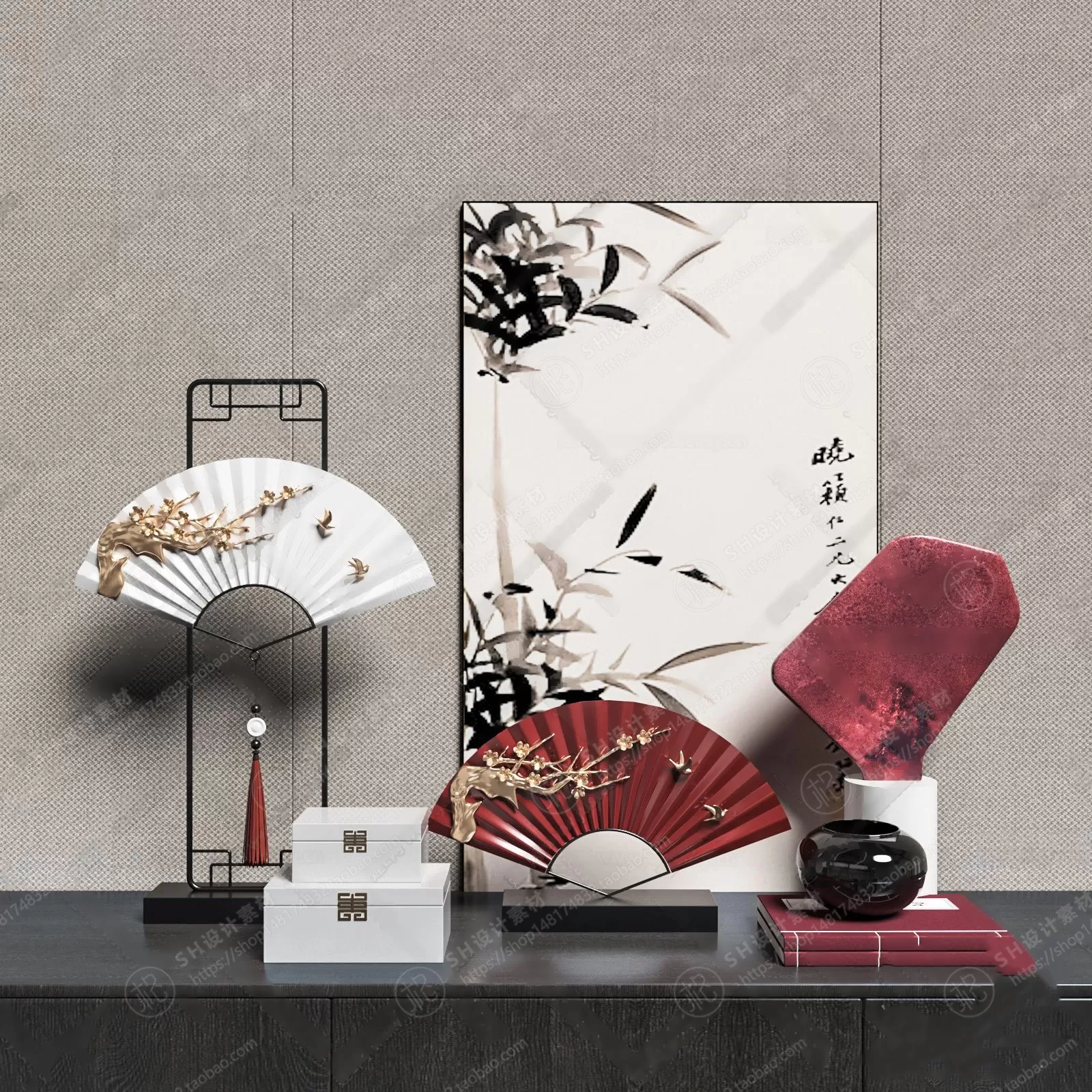 Decorative Sets – 3D Models – 0001