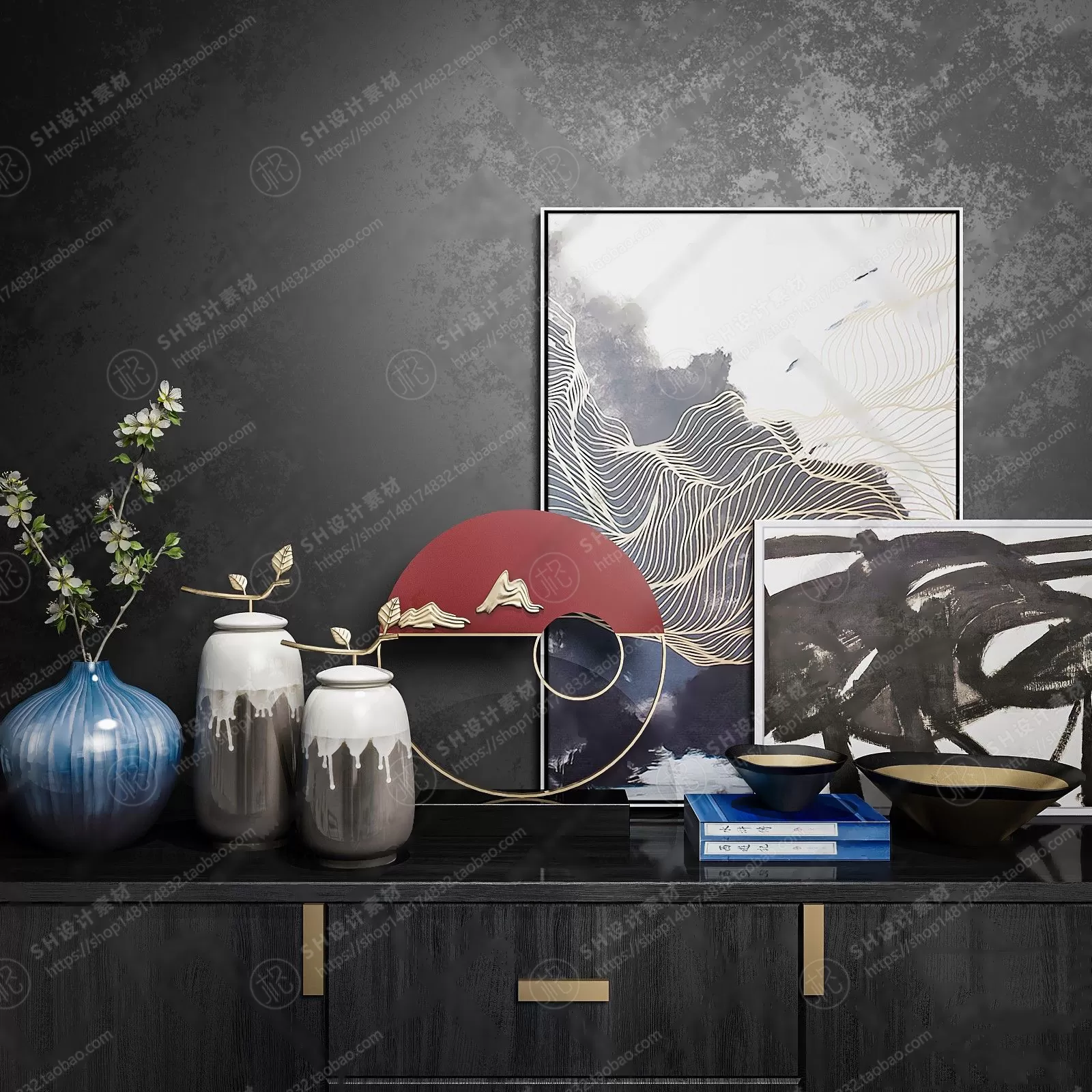 Decorative Sets – 3D Models – 0003