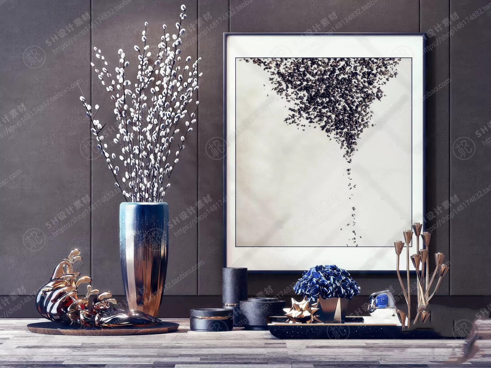 Decorative Sets – 3D Models – 0004