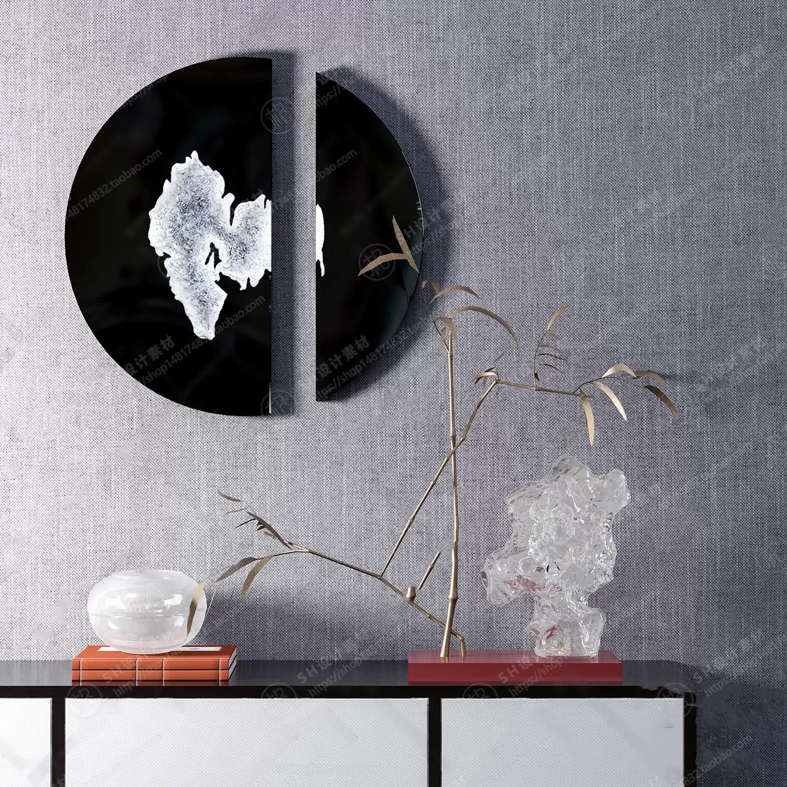 Decorative Sets – 3D Models – 0008