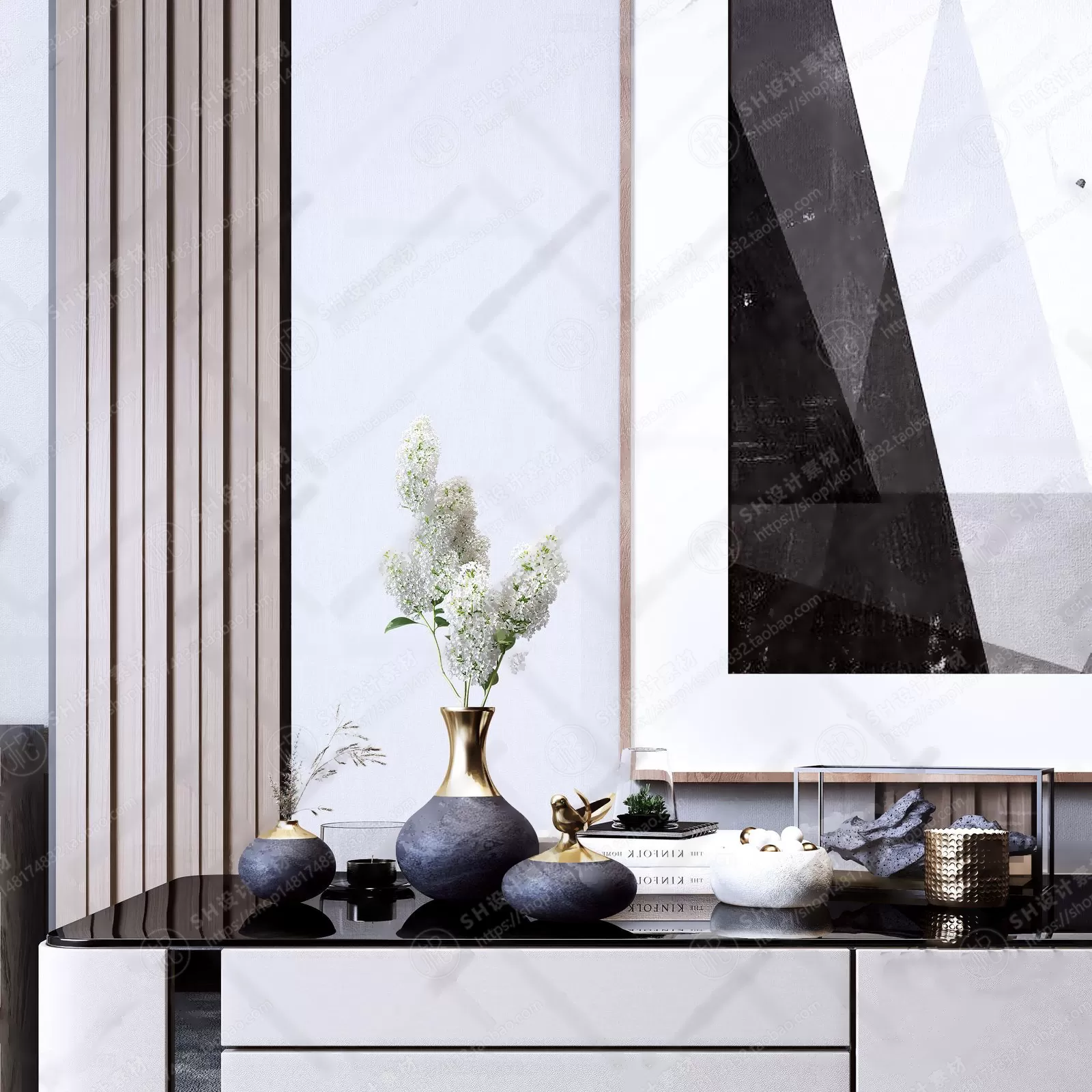 Decorative Sets – 3D Models – 0009