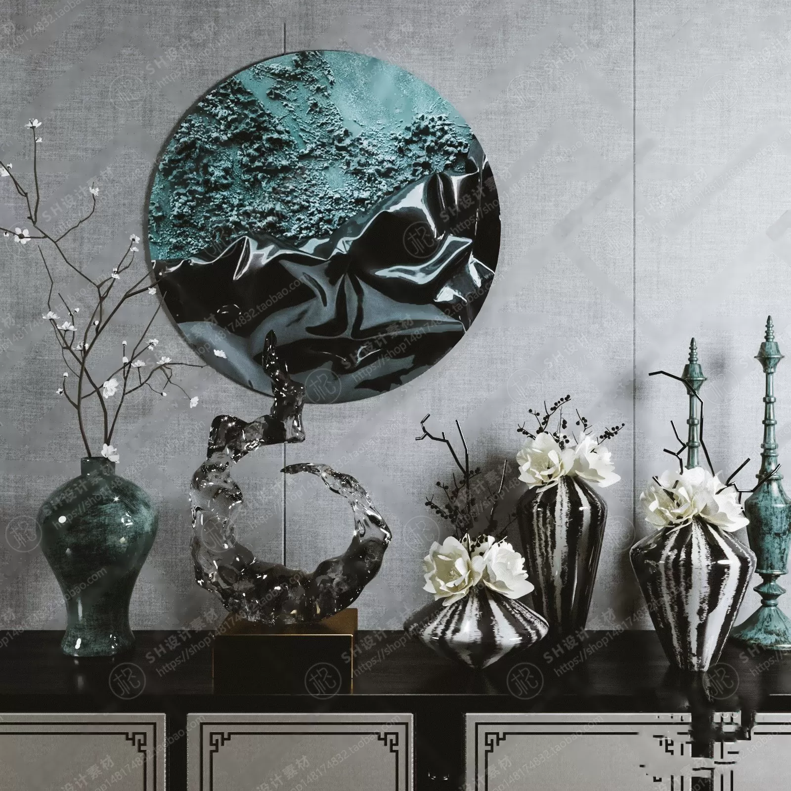 Decorative Sets – 3D Models – 0010