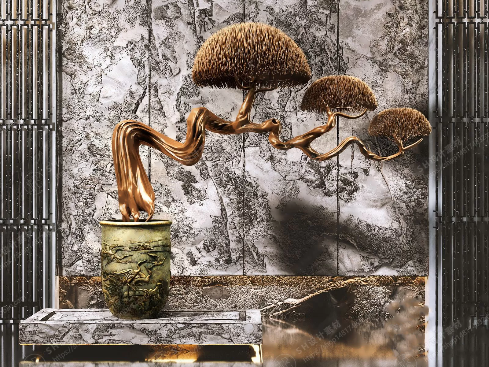 Decorative Sets – 3D Models – 0012