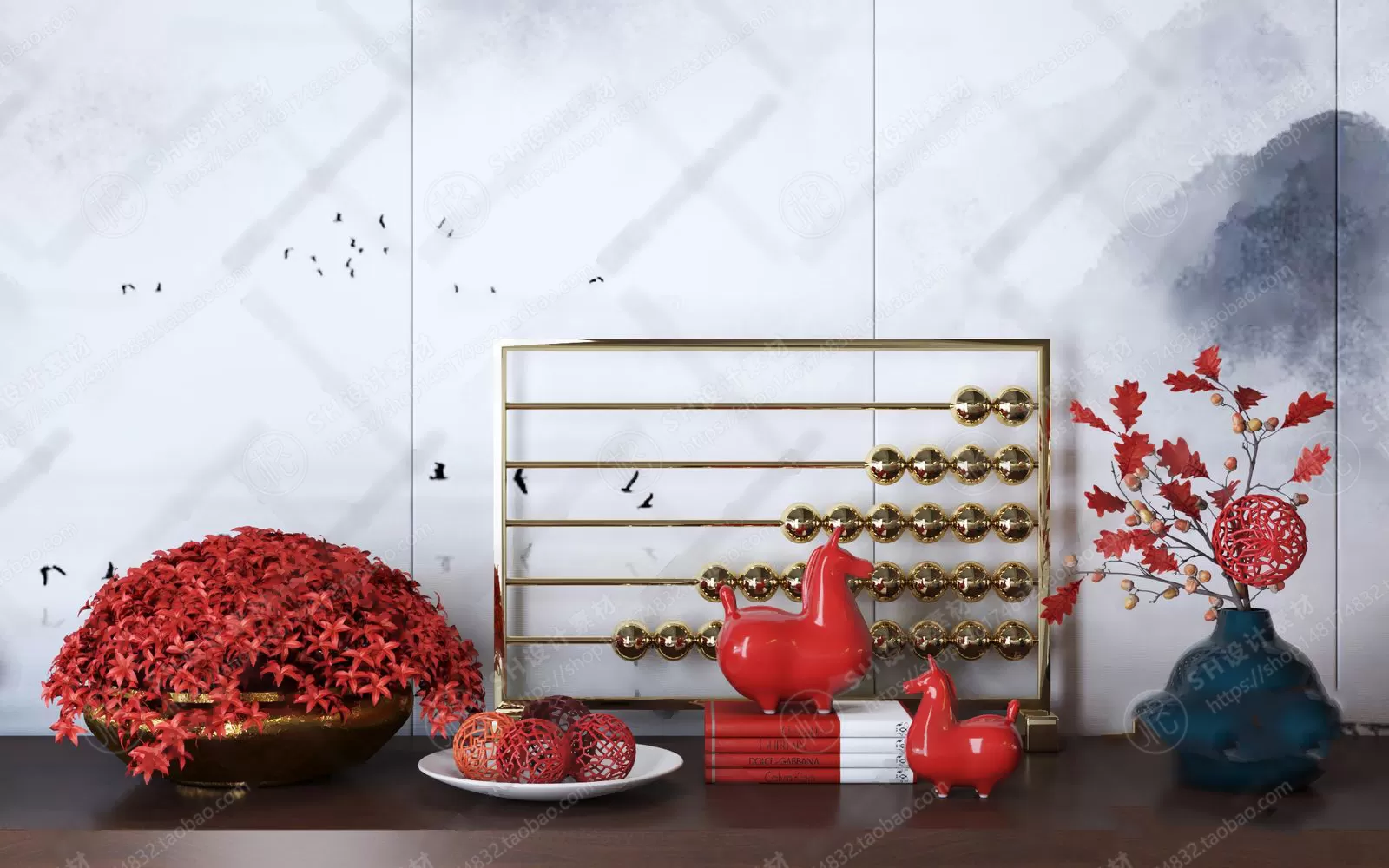 Decorative Sets – 3D Models – 0018