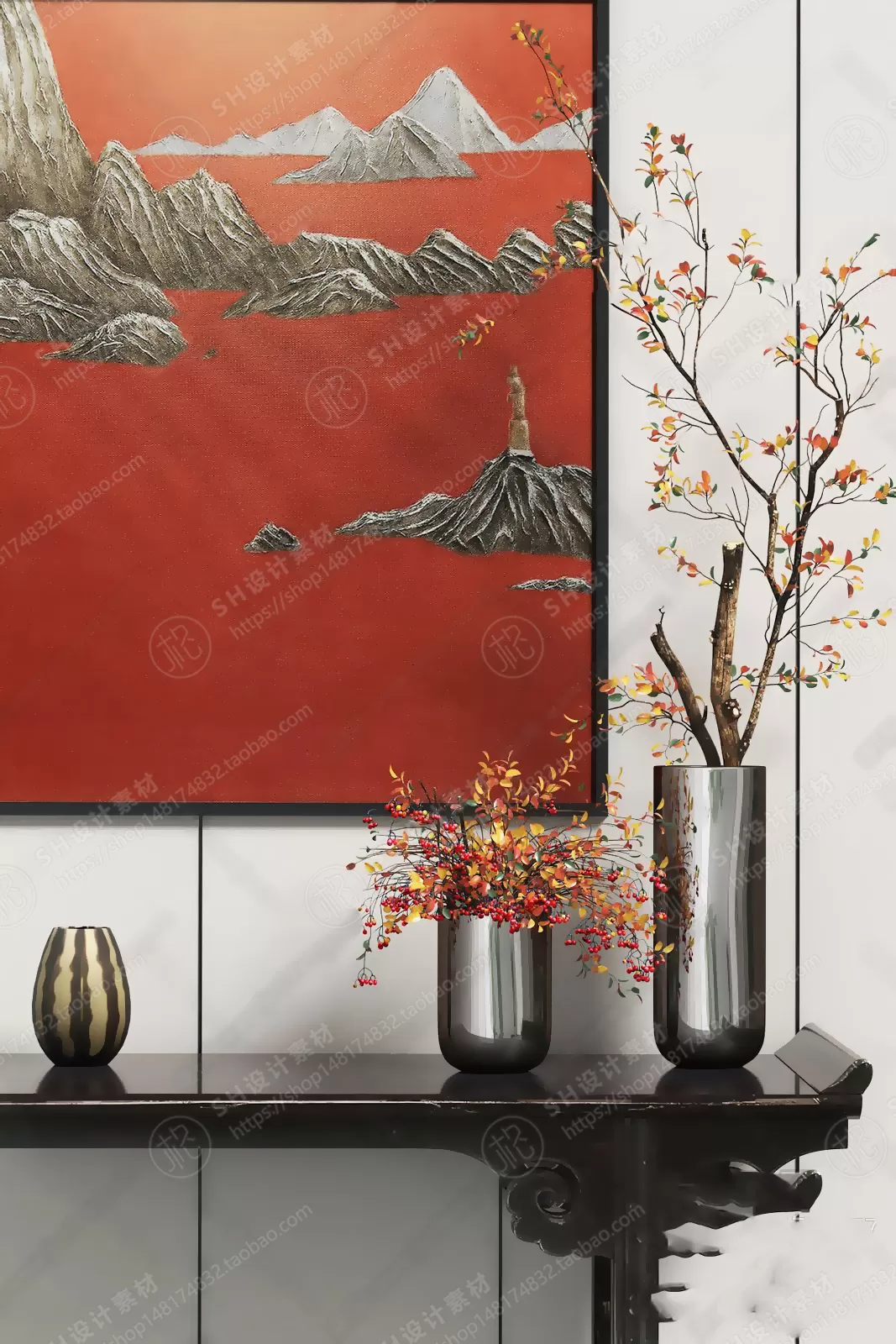 Decorative Sets – 3D Models – 0020