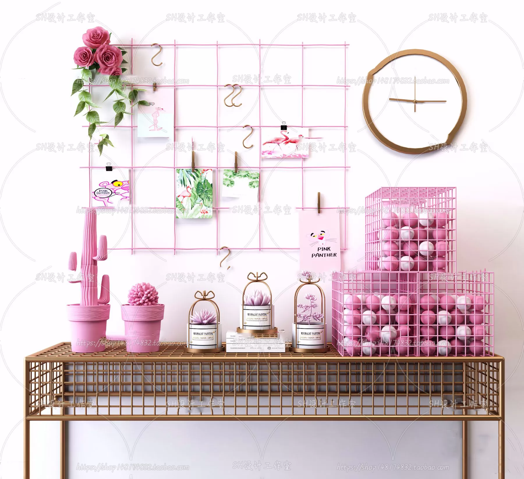 Decorative Sets – 3D Models – 0021