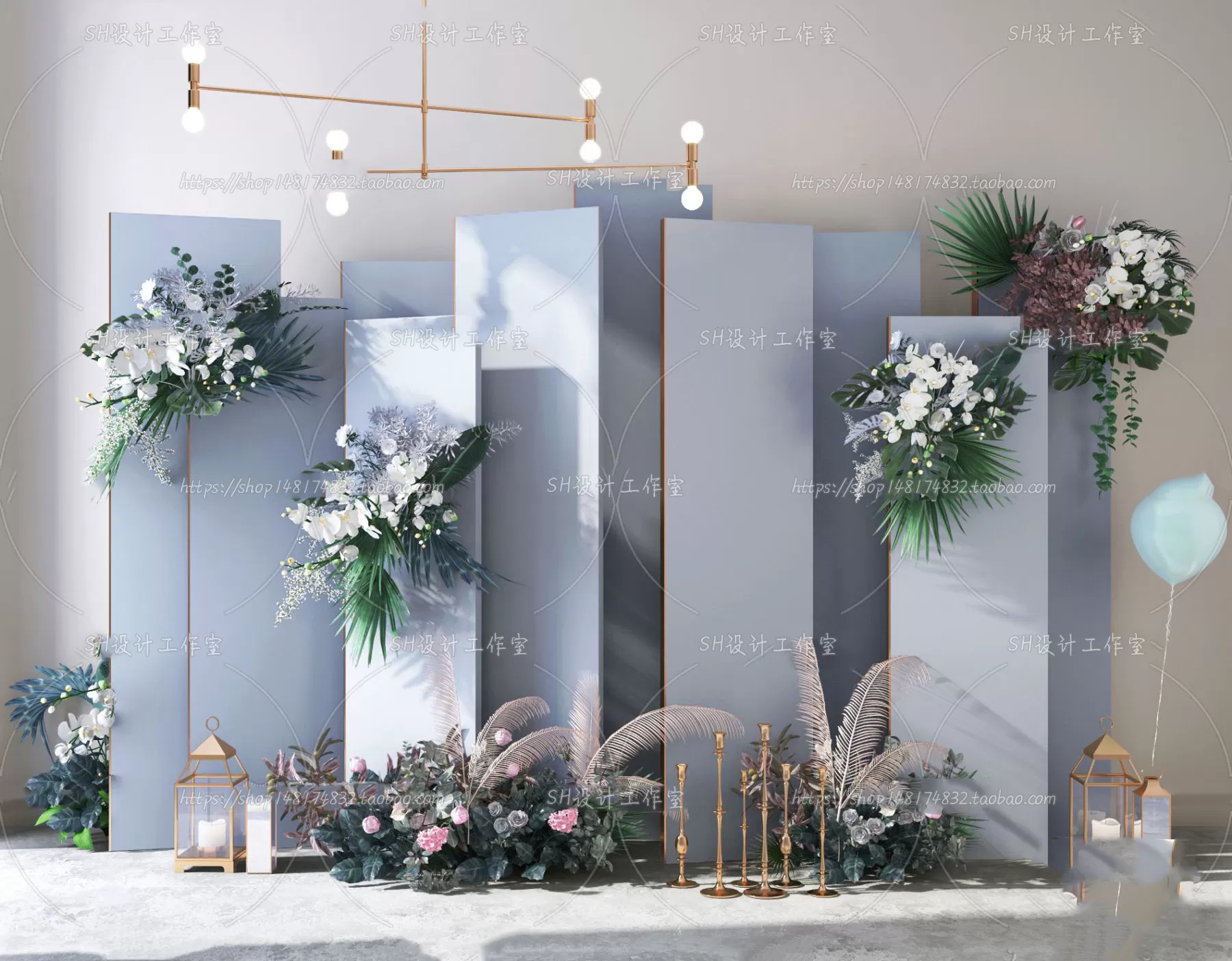 Decorative Sets – 3D Models – 0025