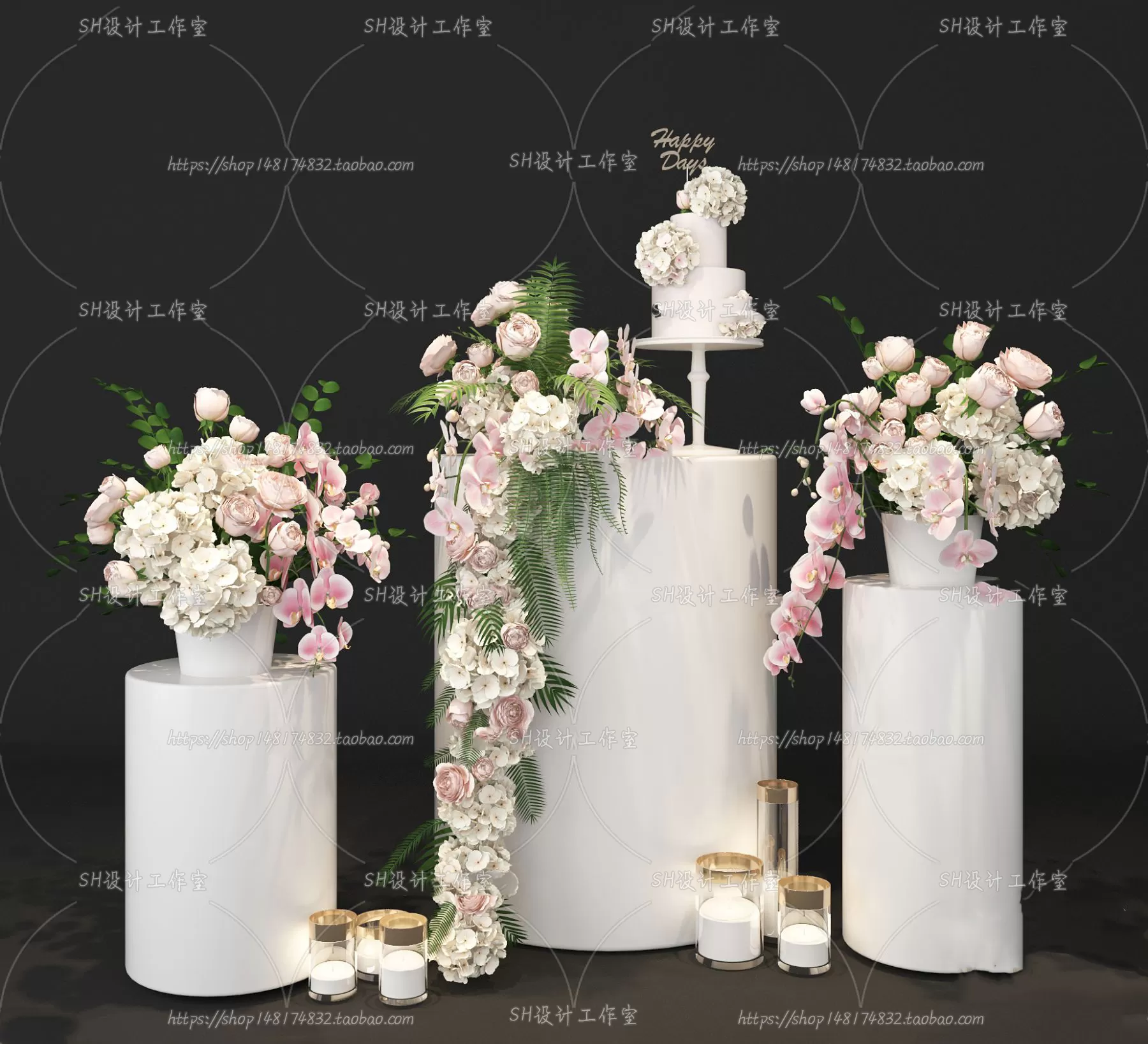 Decorative Sets – 3D Models – 0028