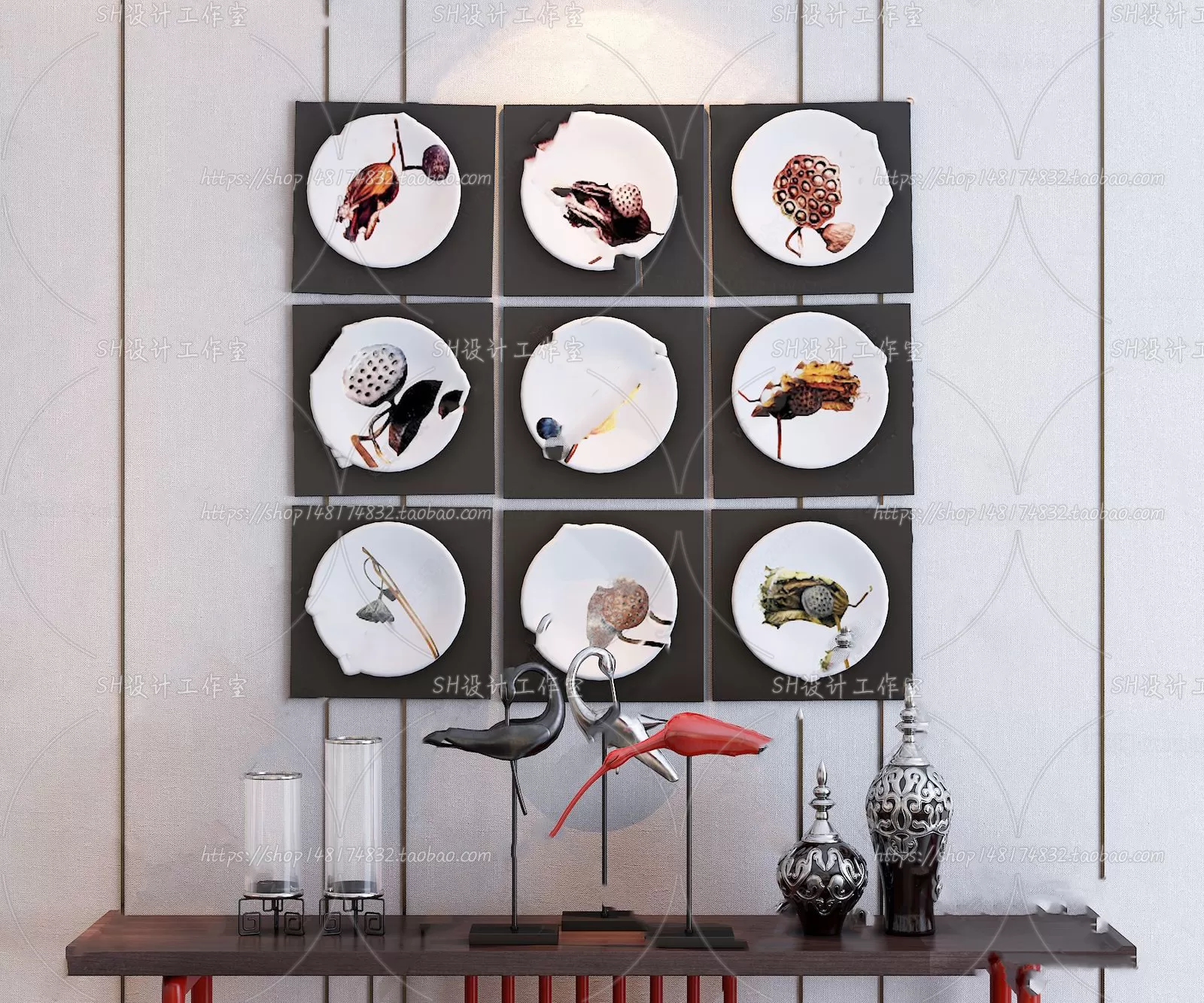 Decorative Sets – 3D Models – 0037