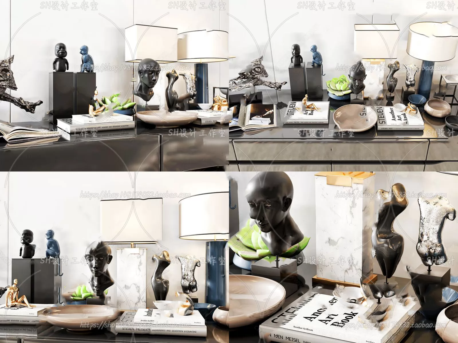 Decorative Sets – 3D Models – 0038