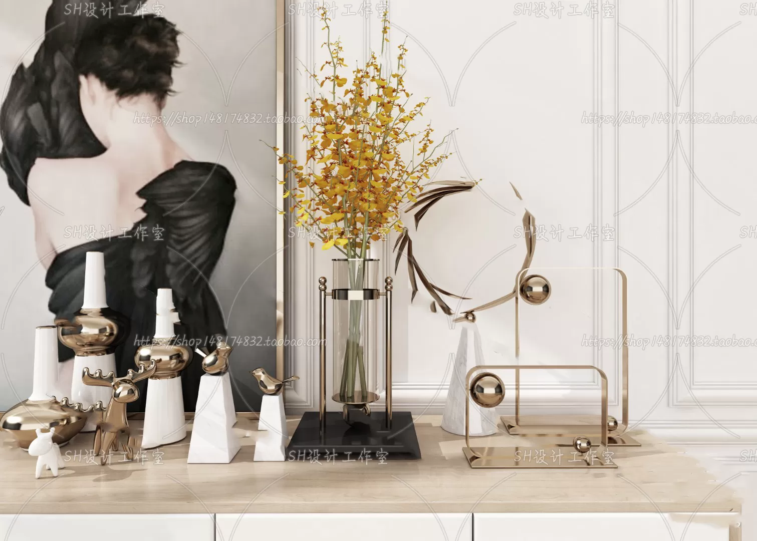 Decorative Sets – 3D Models – 0041