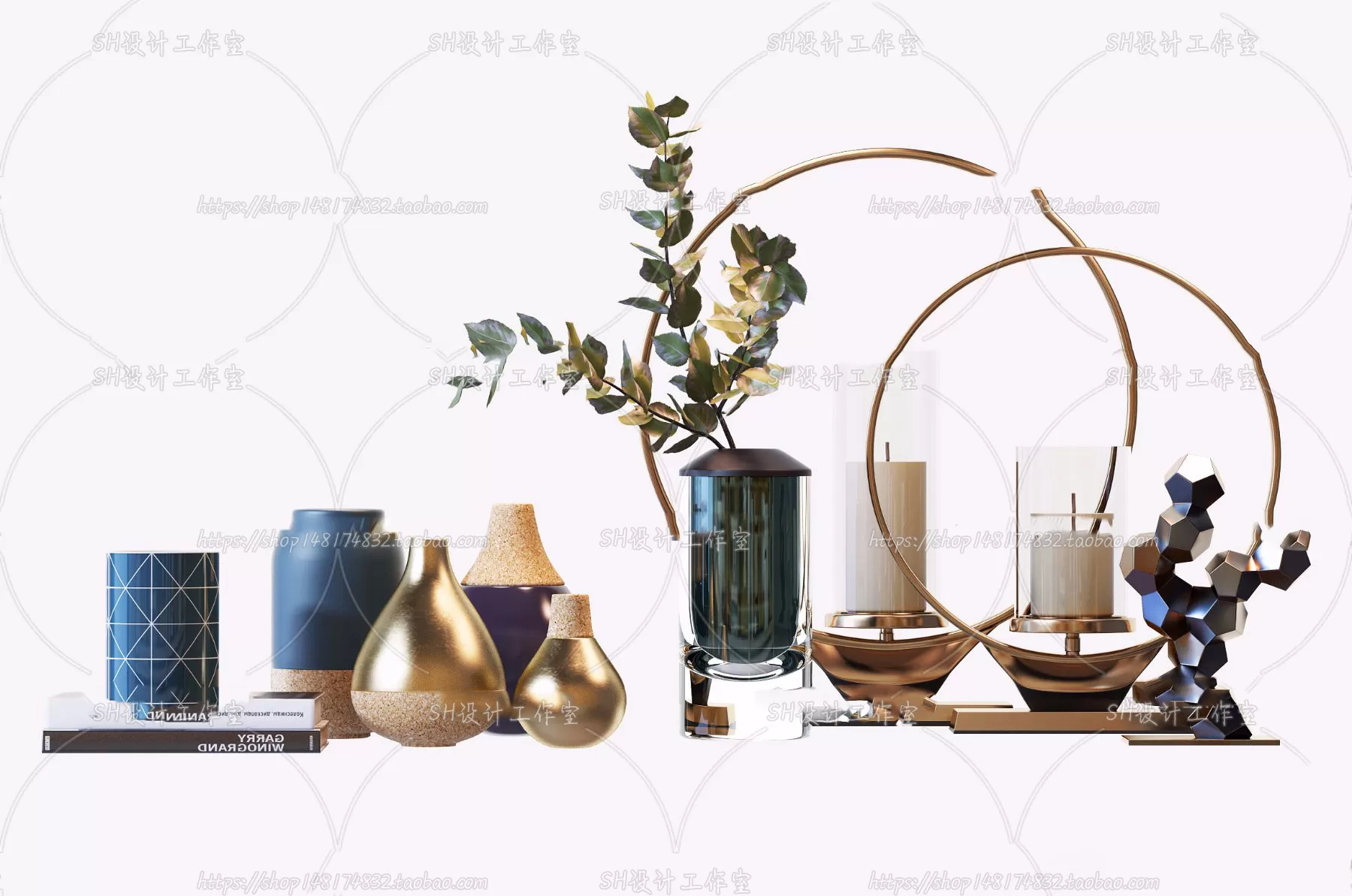 Decorative Sets – 3D Models – 0048
