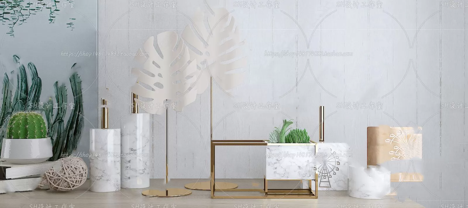 Decorative Sets – 3D Models – 0051