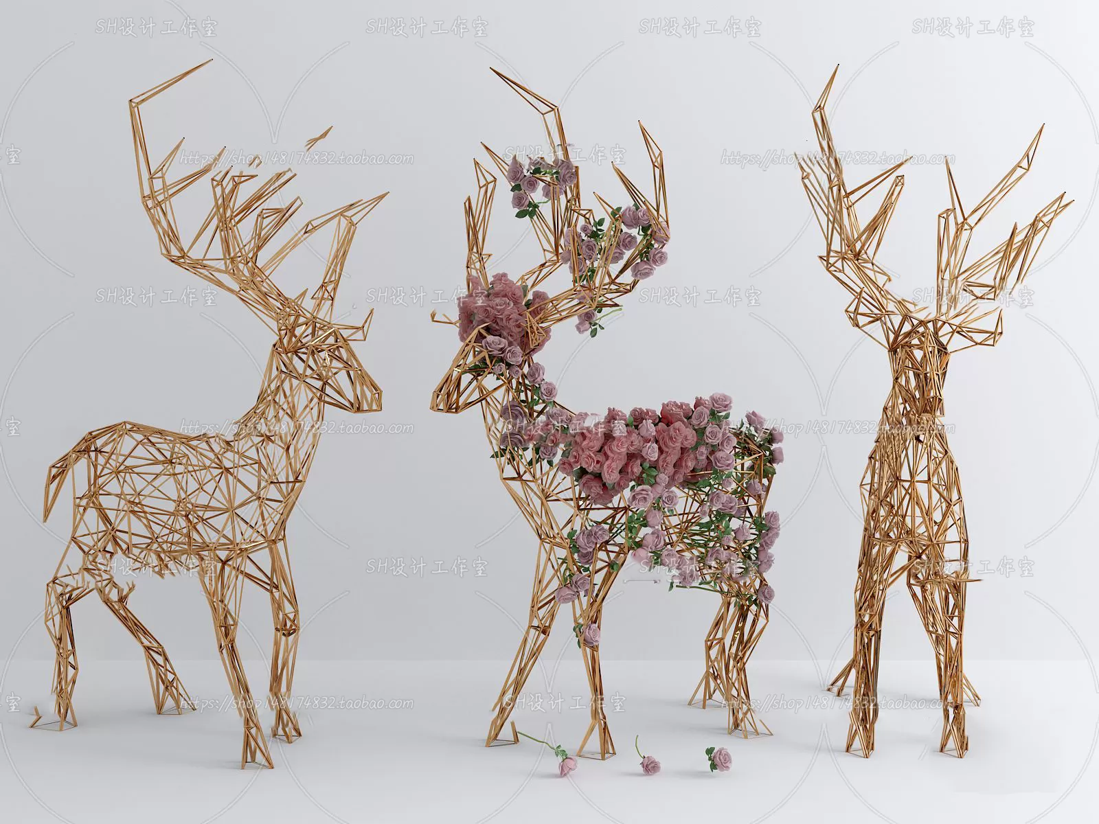 Decorative Sets – 3D Models – 0052