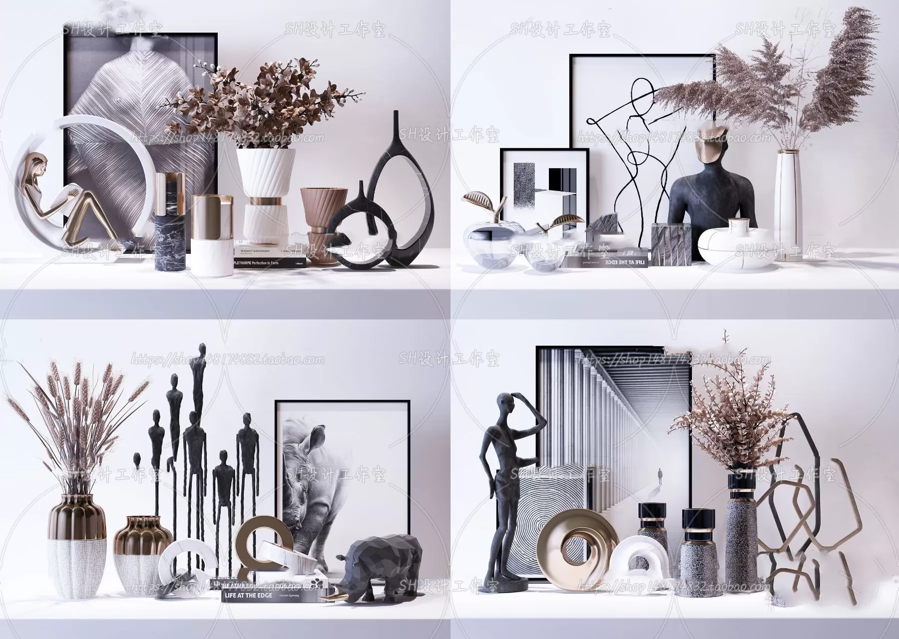 Decorative Sets – 3D Models – 0054