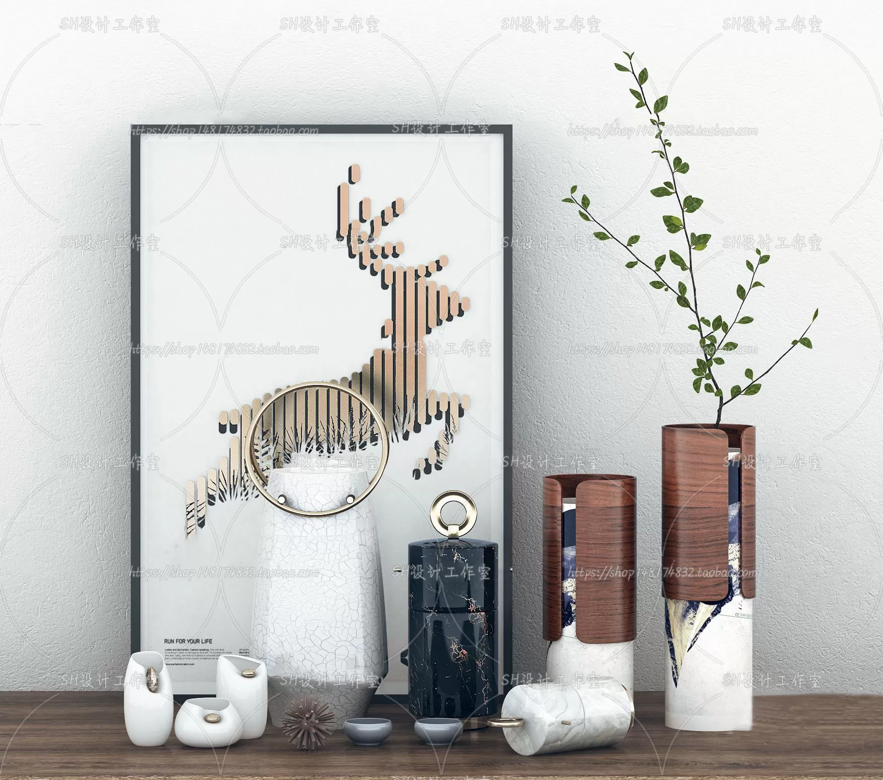 Decorative Sets – 3D Models – 0056