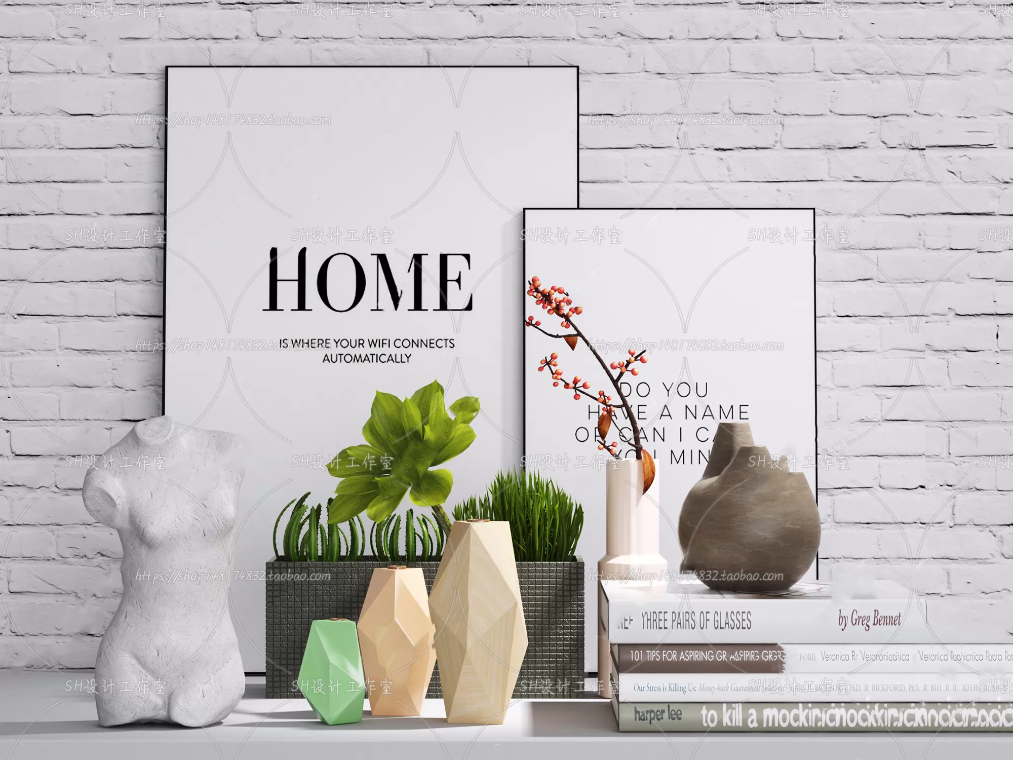 Decorative Sets – 3D Models – 0057