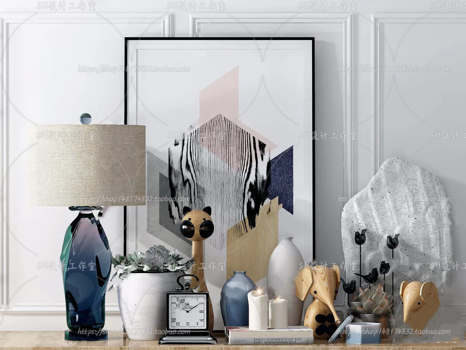 Decorative Sets – 3D Models – 0058