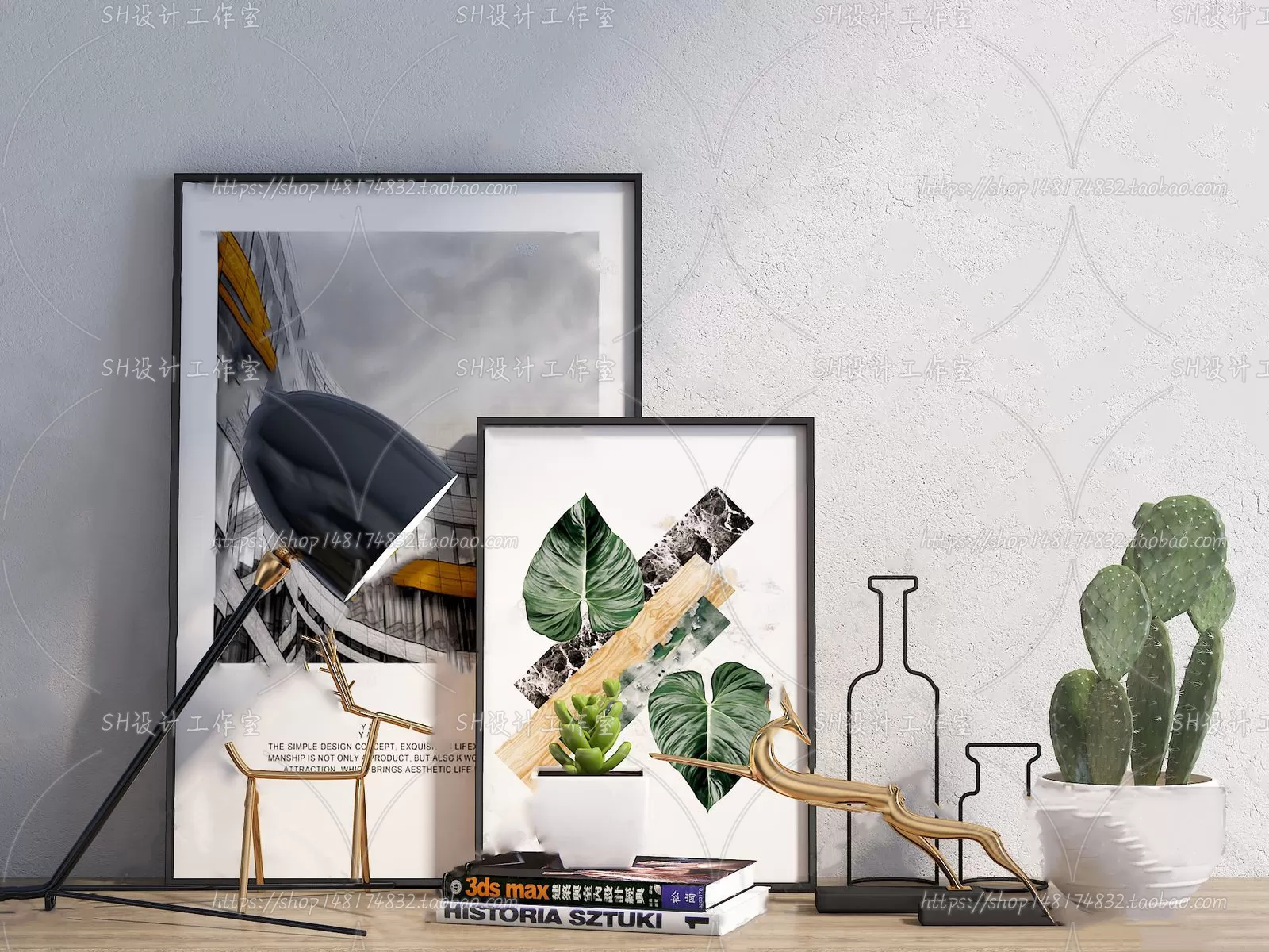 Decorative Sets – 3D Models – 0059