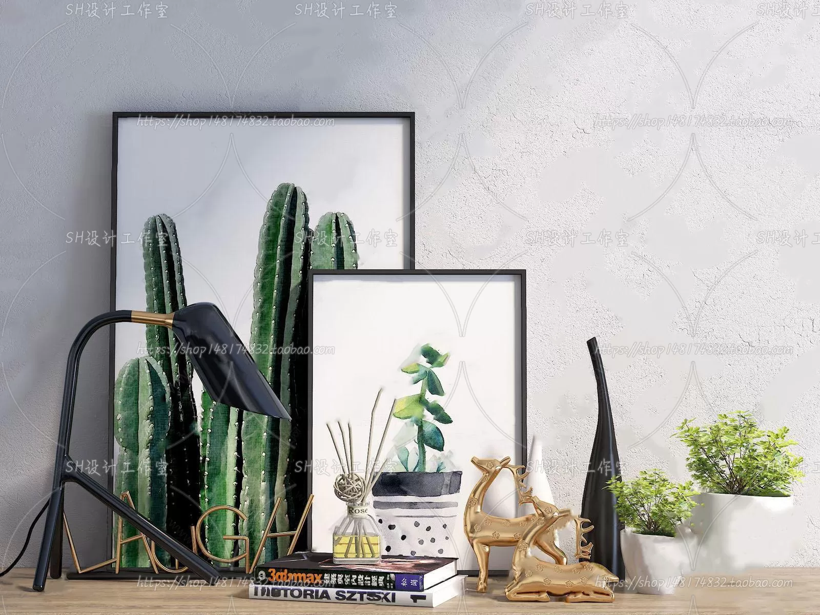 Decorative Sets – 3D Models – 0060