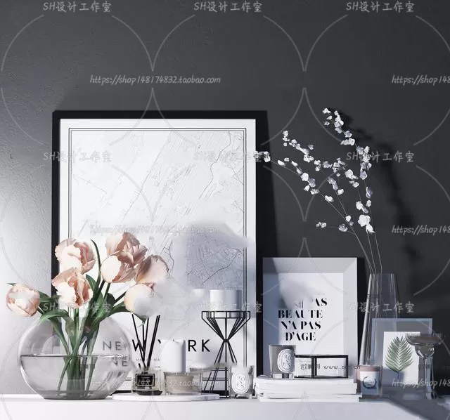 Decorative Sets – 3D Models – 0062