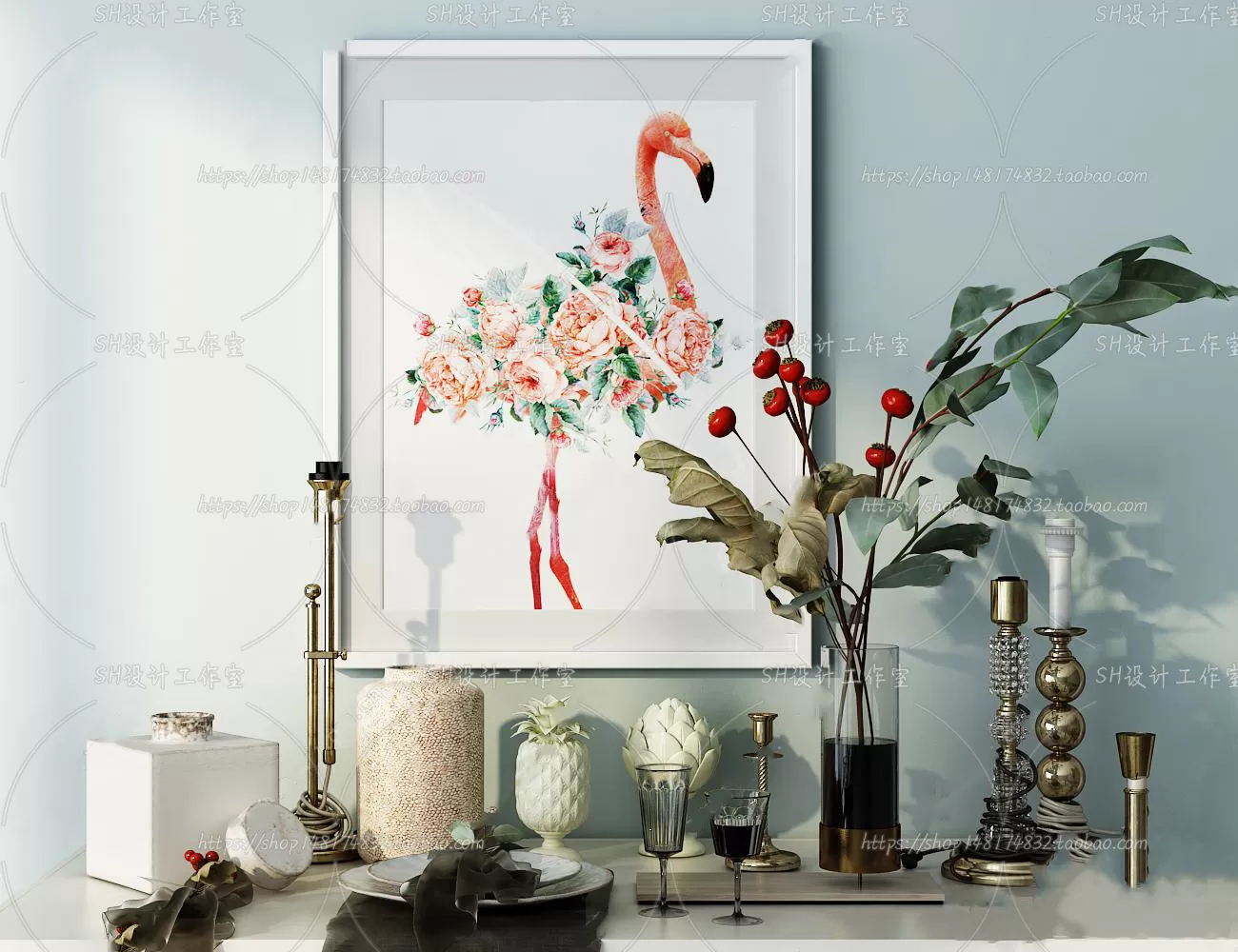 Decorative Sets – 3D Models – 0063