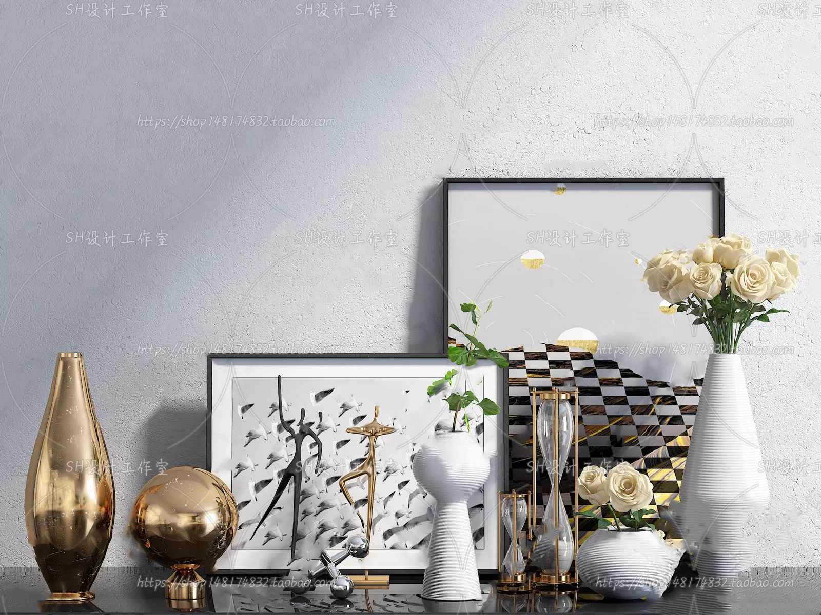 Decorative Sets – 3D Models – 0064