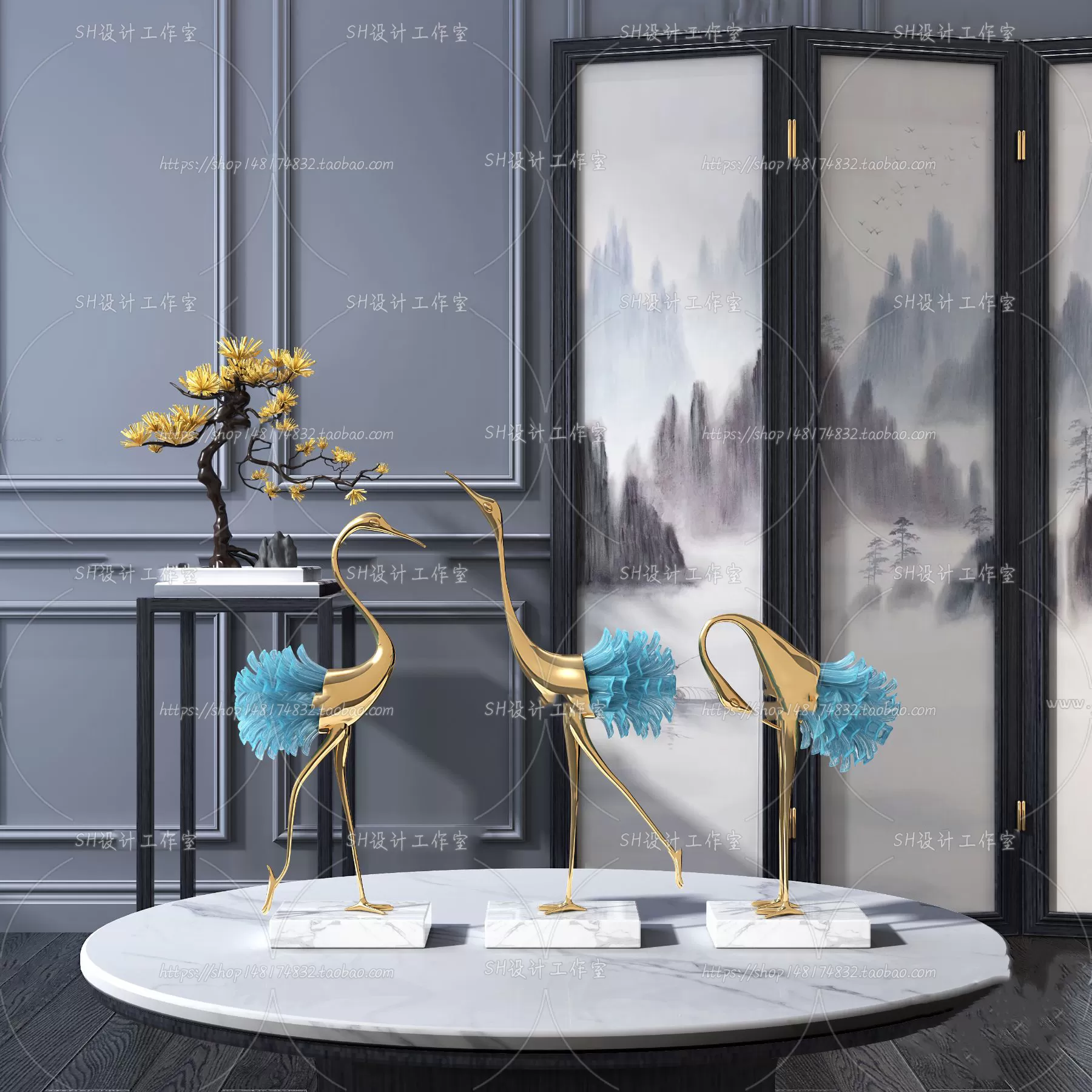 Decorative Sets – 3D Models – 0066