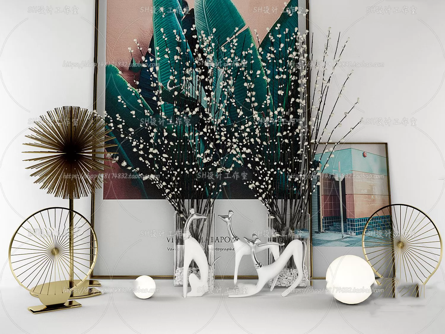 Decorative Sets – 3D Models – 0069