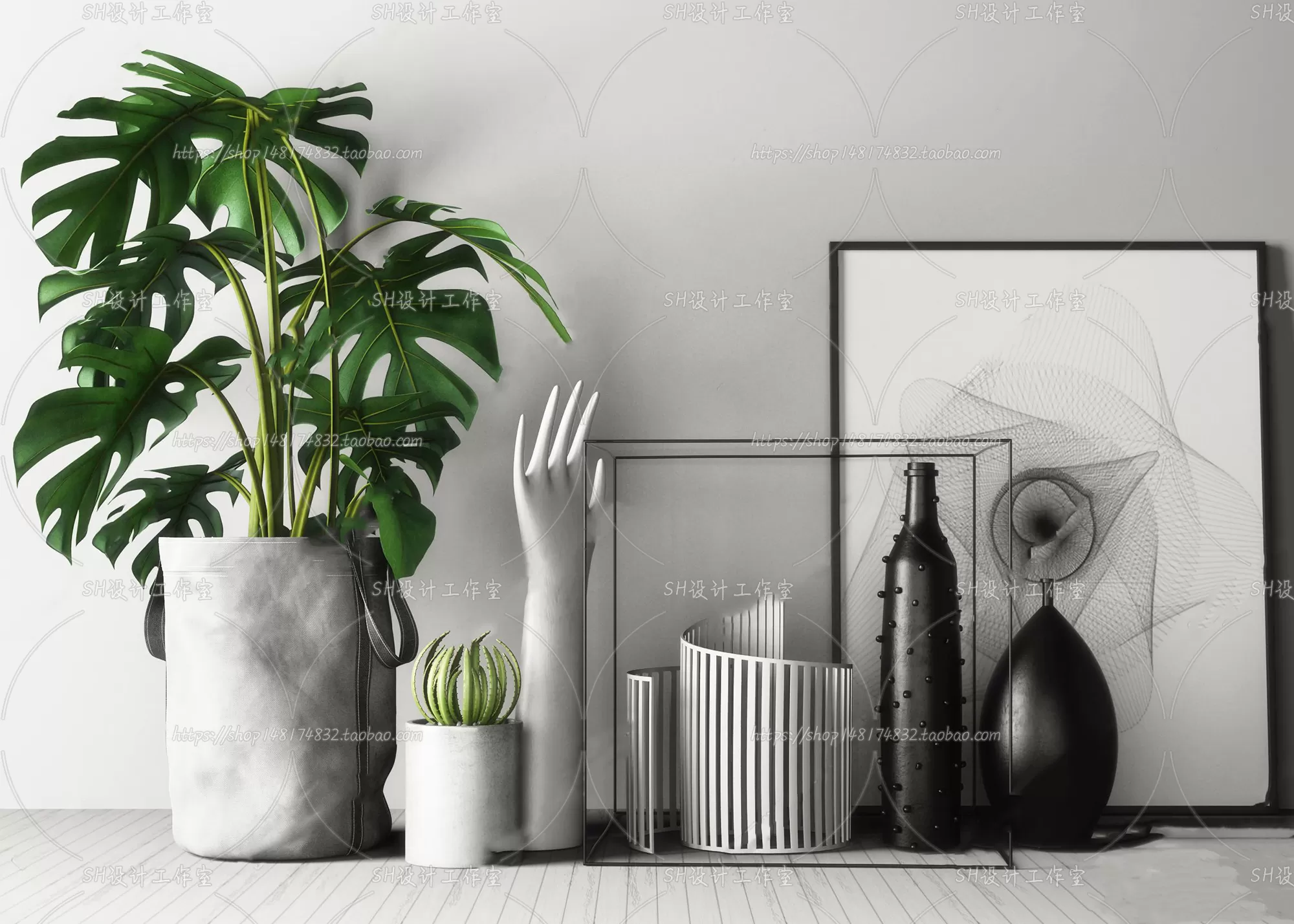 Decorative Sets – 3D Models – 0073