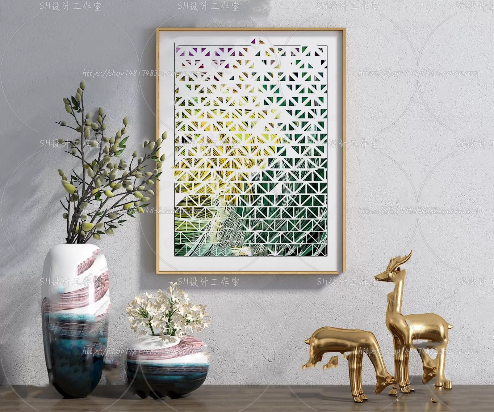 Decorative Sets – 3D Models – 0075