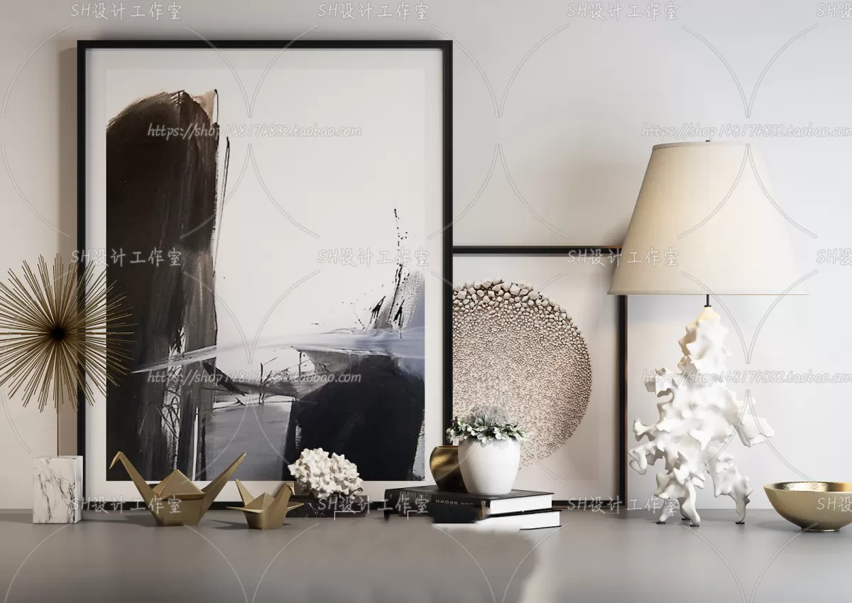 Decorative Sets – 3D Models – 0077