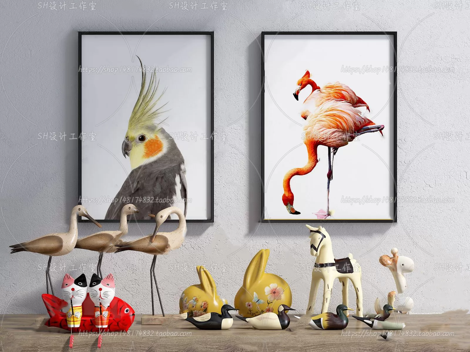 Decorative Sets – 3D Models – 0078