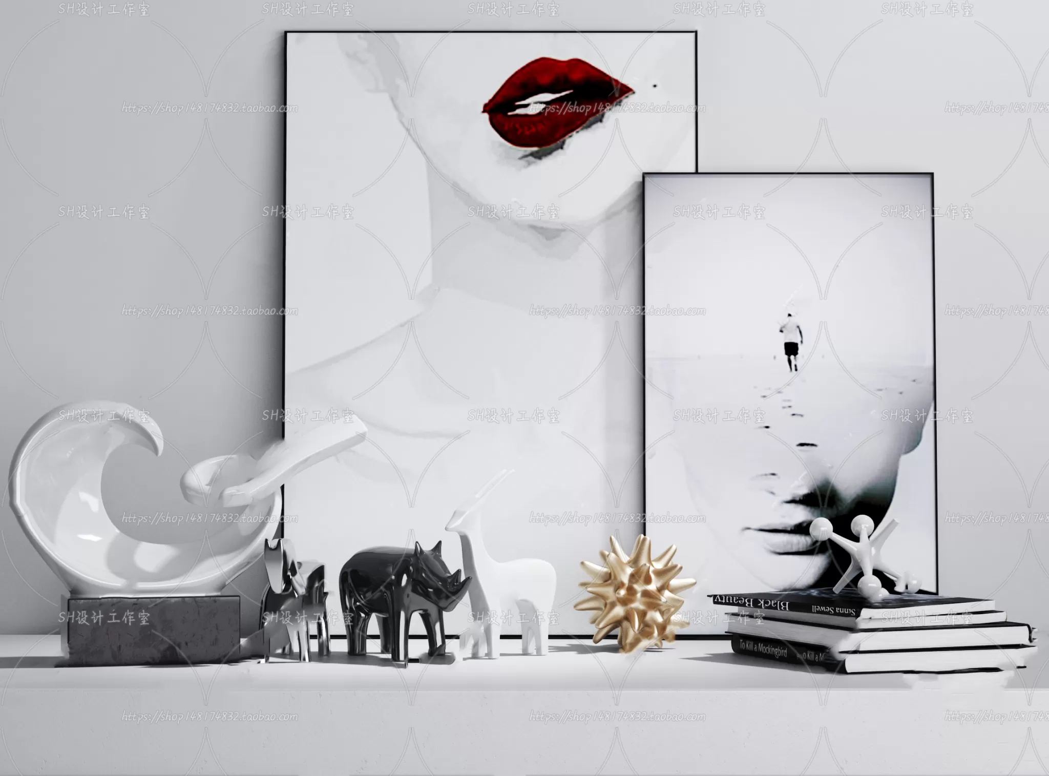 Decorative Sets – 3D Models – 0088