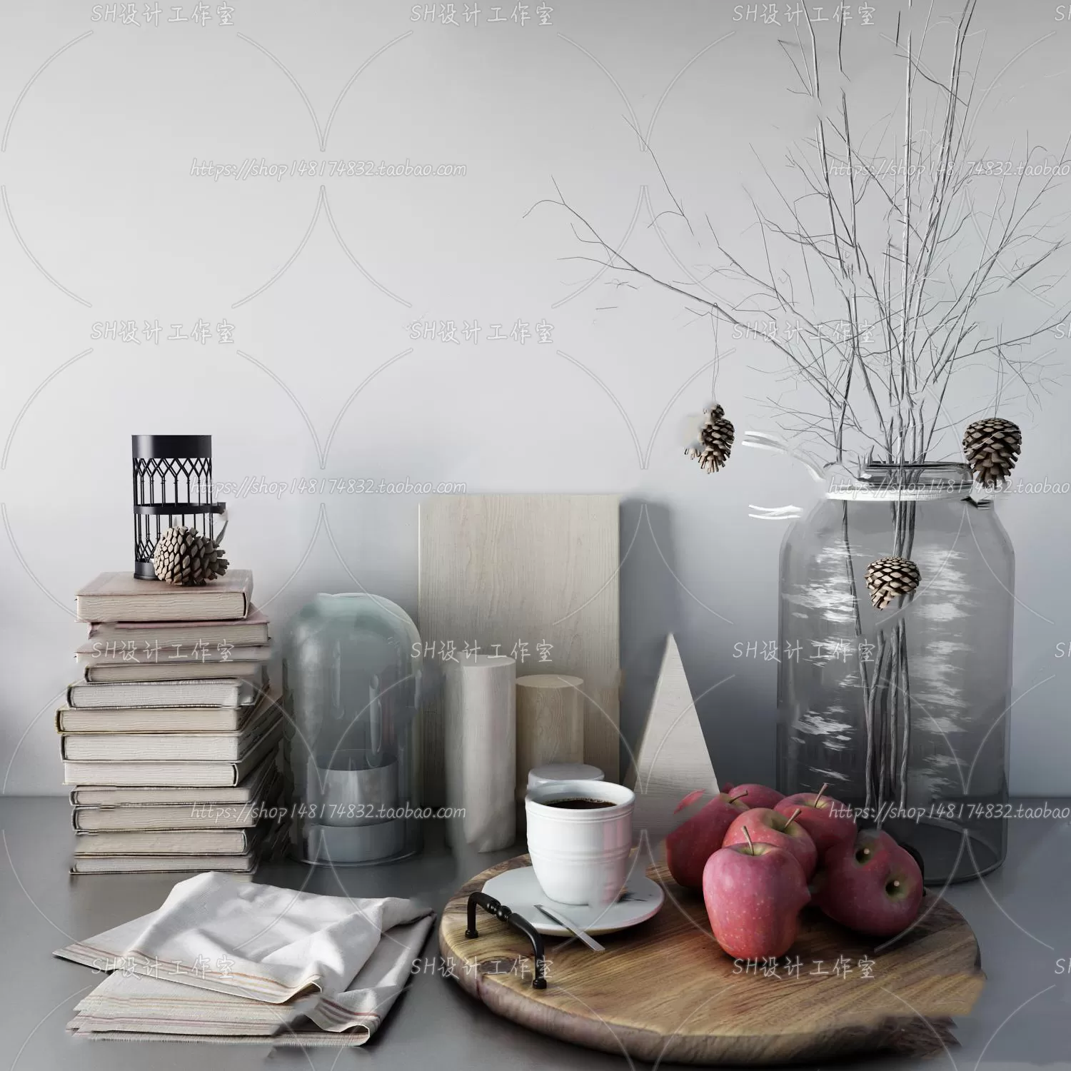 Decorative Sets – 3D Models – 0091