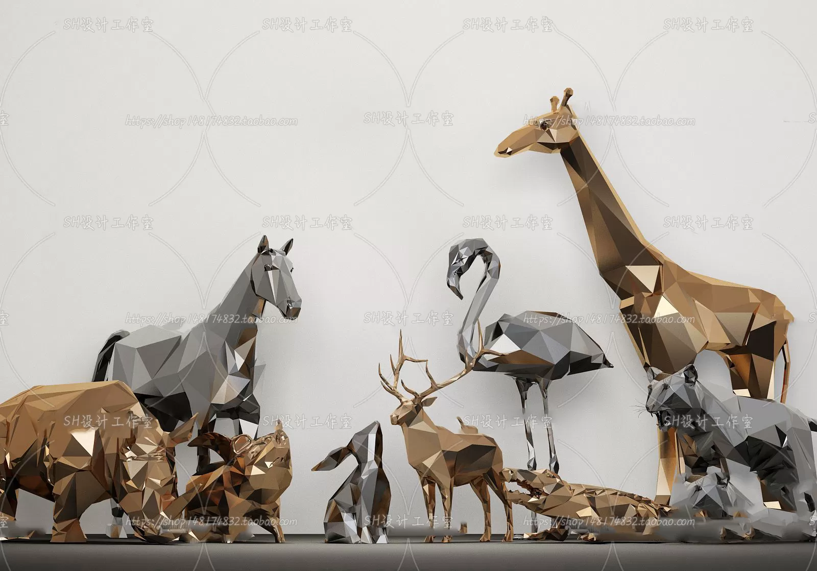 Decorative Sets – 3D Models – 0093