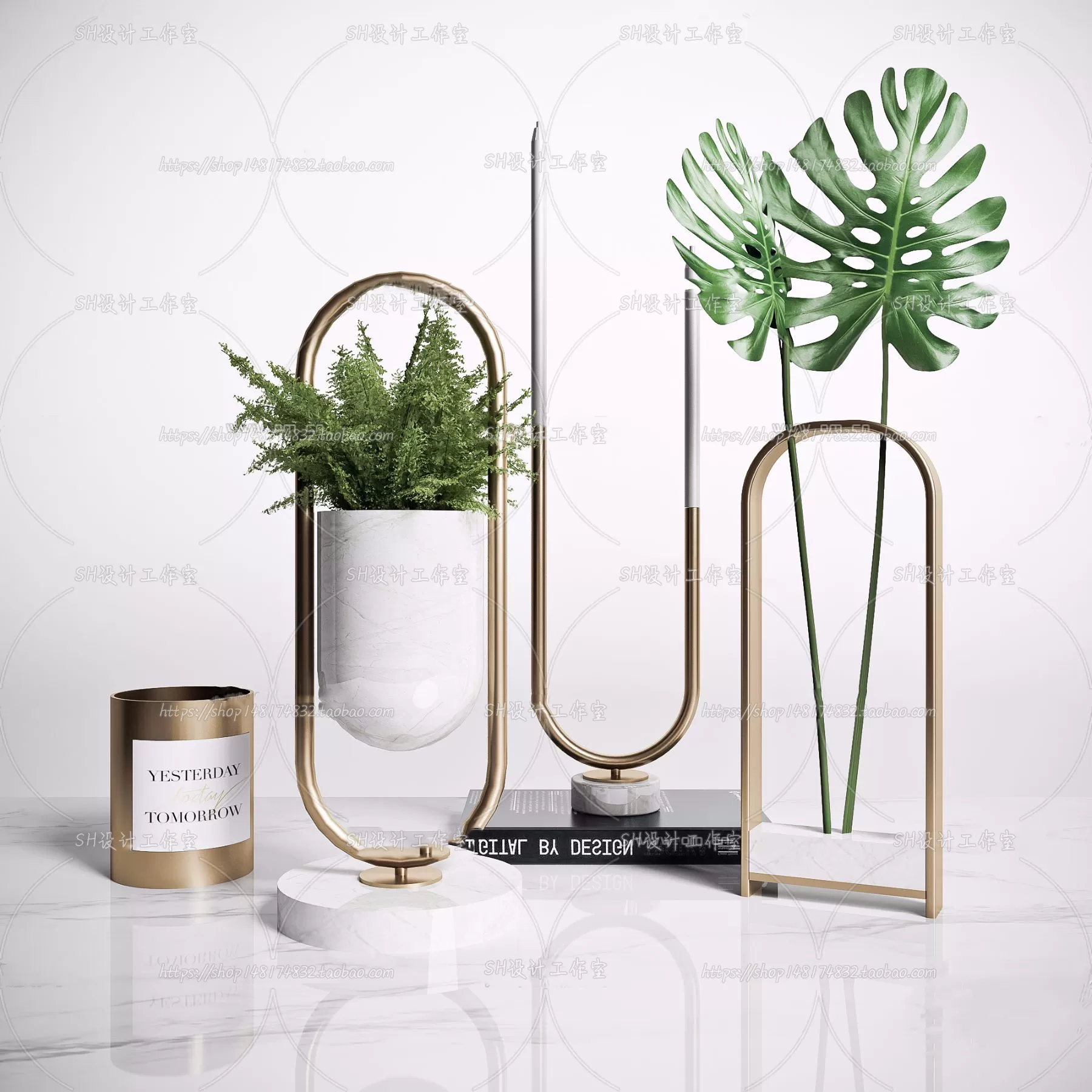 Decorative Sets – 3D Models – 0102