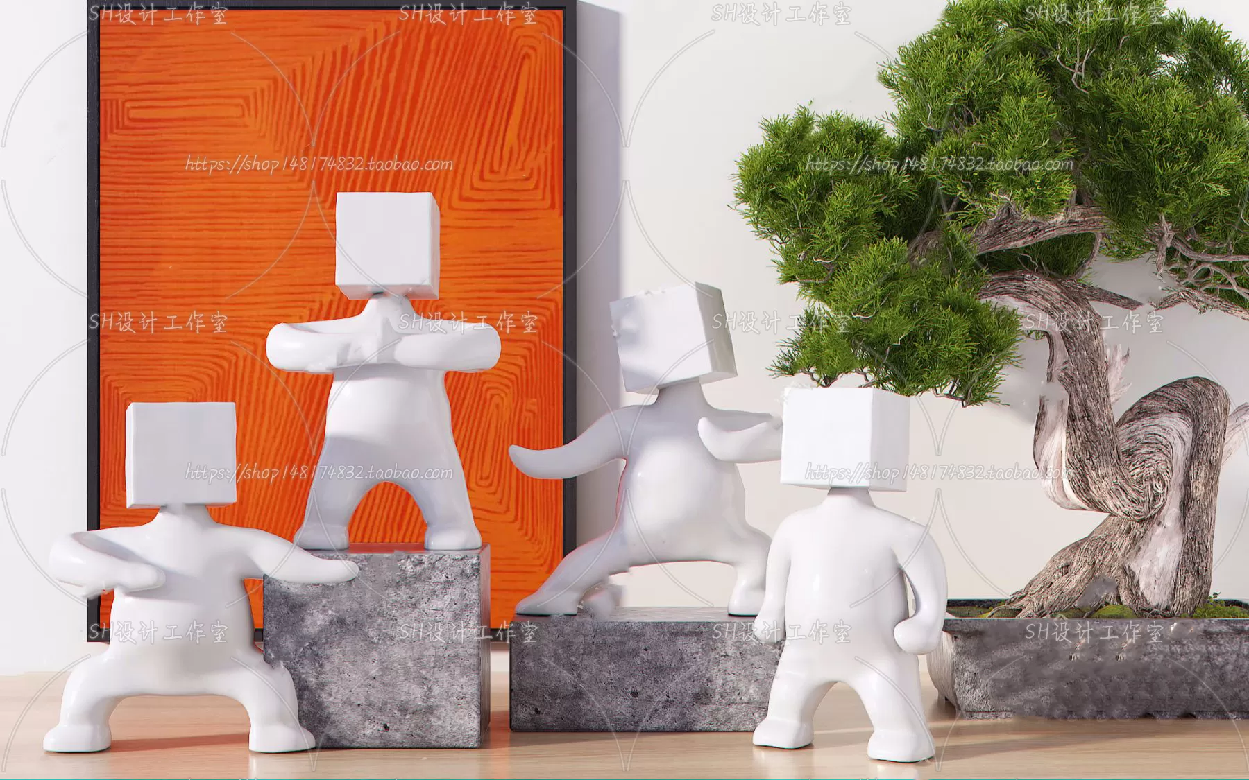 Decorative Sets – 3D Models – 0106