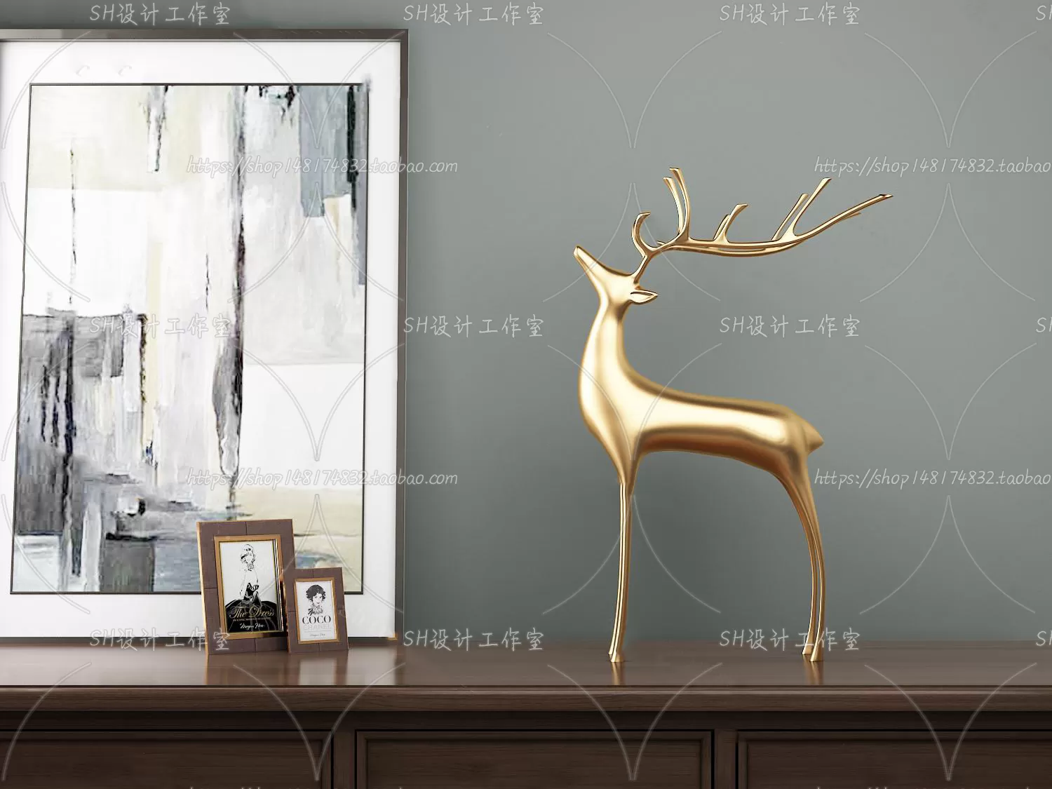 Decorative Sets – 3D Models – 0114