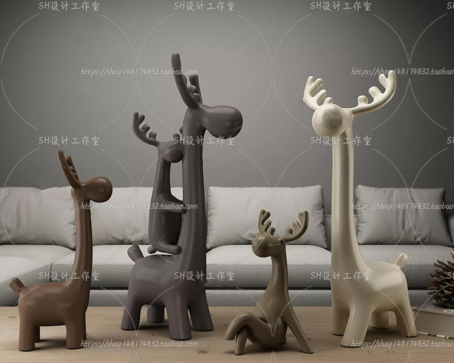 Decorative Sets – 3D Models – 0115