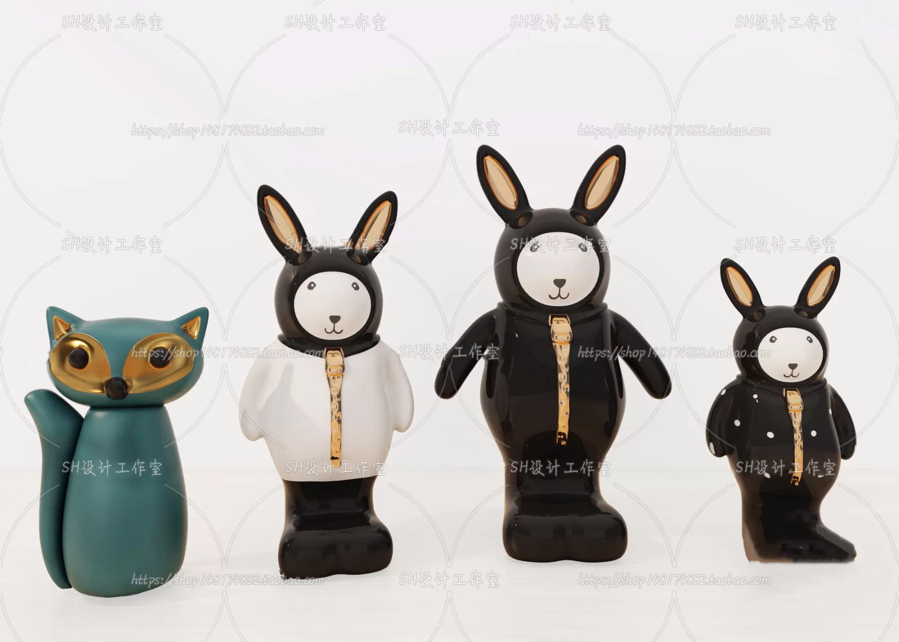 Decorative Sets – 3D Models – 0116