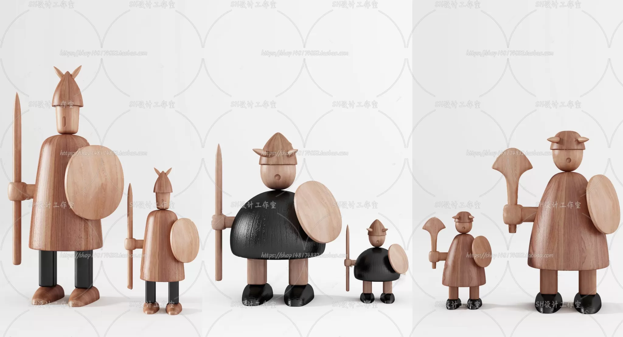 Decorative Sets – 3D Models – 0117