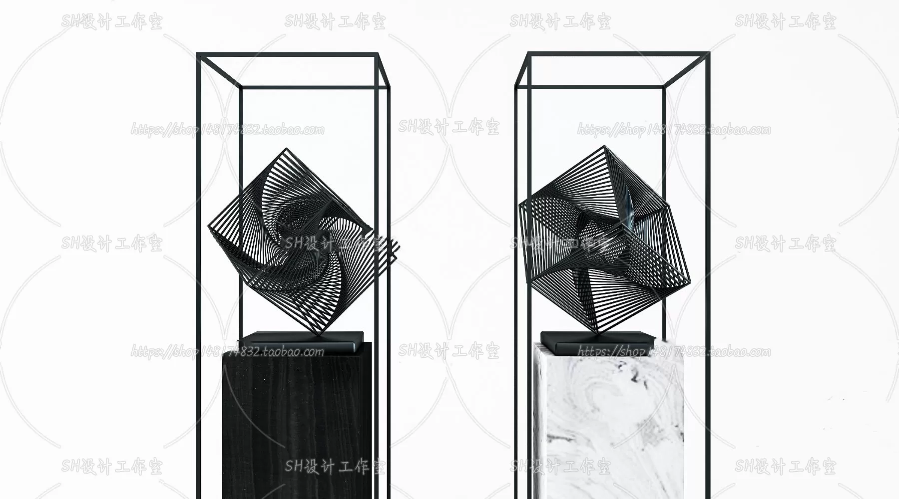 Decorative Sets – 3D Models – 0136