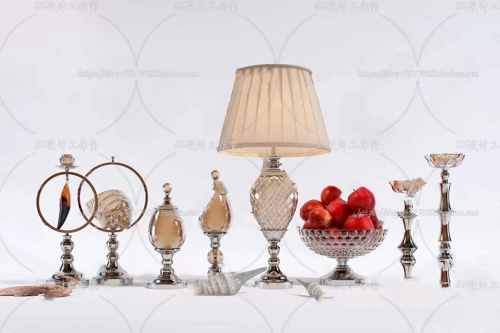 Decorative Sets – 3D Models – 0146