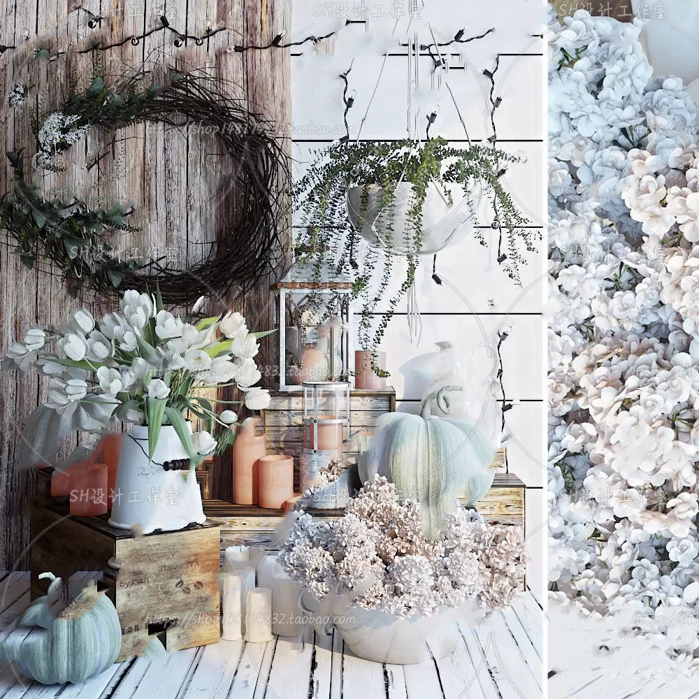 Decorative Sets – 3D Models – 0148