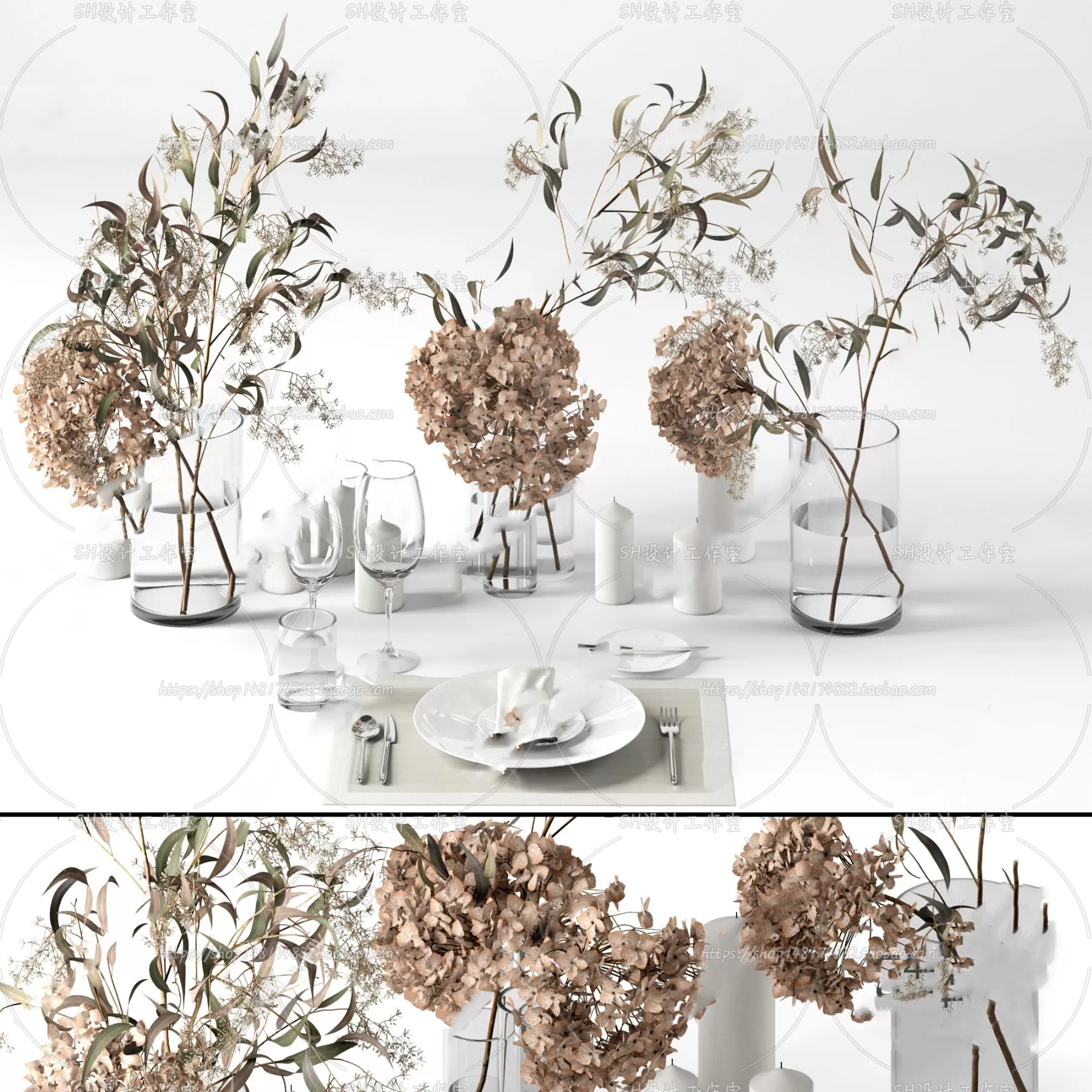 Decorative Sets – 3D Models – 0152