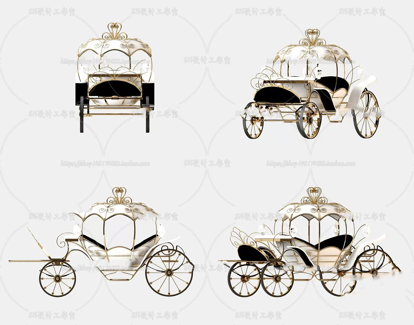 Decorative Sets – 3D Models – 0154